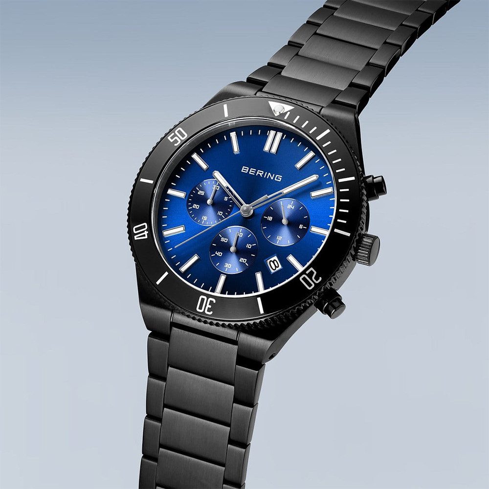Bering Quarzuhr Bering Classic schwarz poliert/gebürstet 15043-727 15043-727, Hochwertiges Produkt mit zeitlosem Design, sorgfältiger Verarbeitung