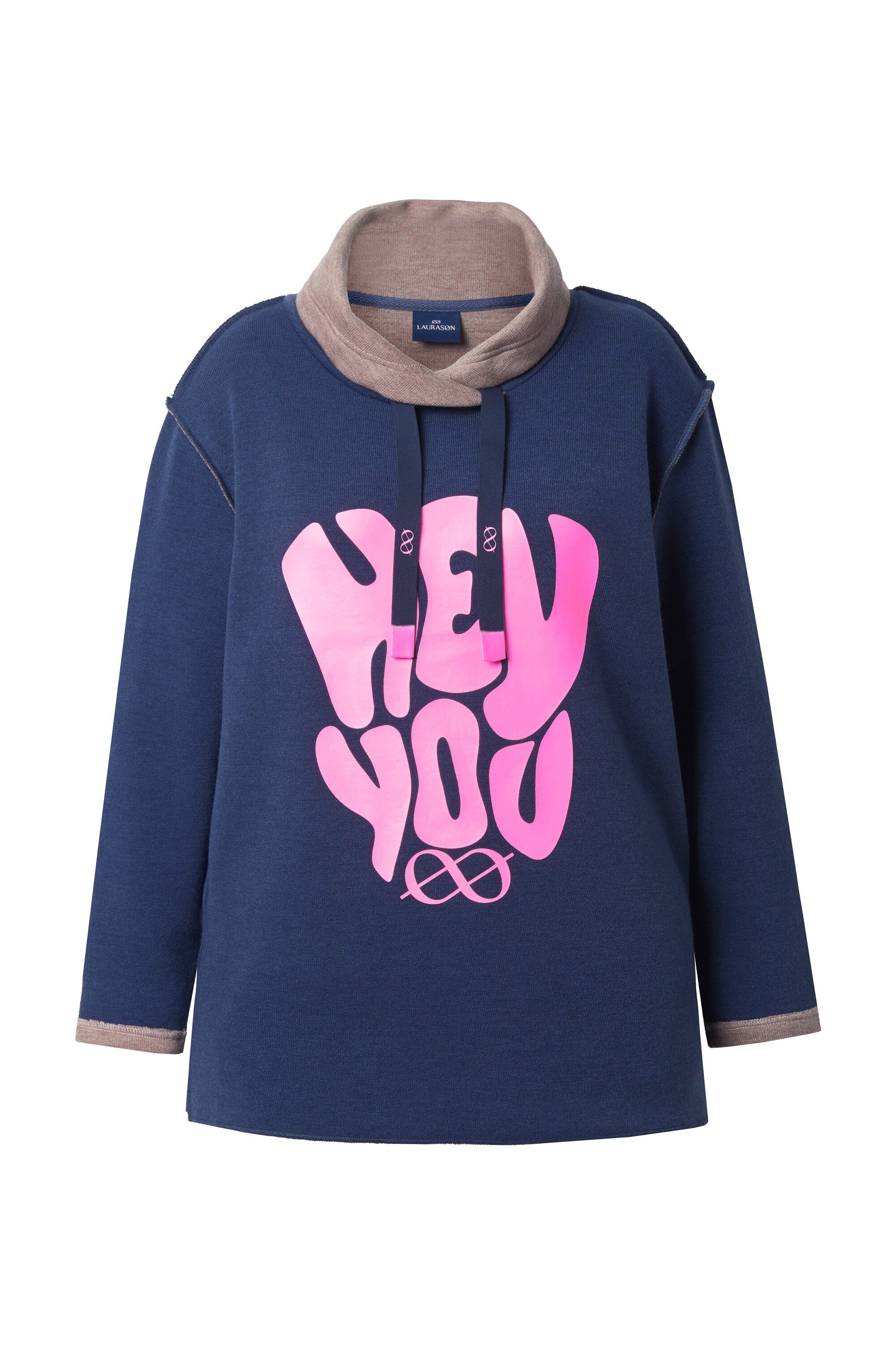 Laurasøn Sweatshirt Sweatshirt Langarm Stehkragen günstig online kaufen