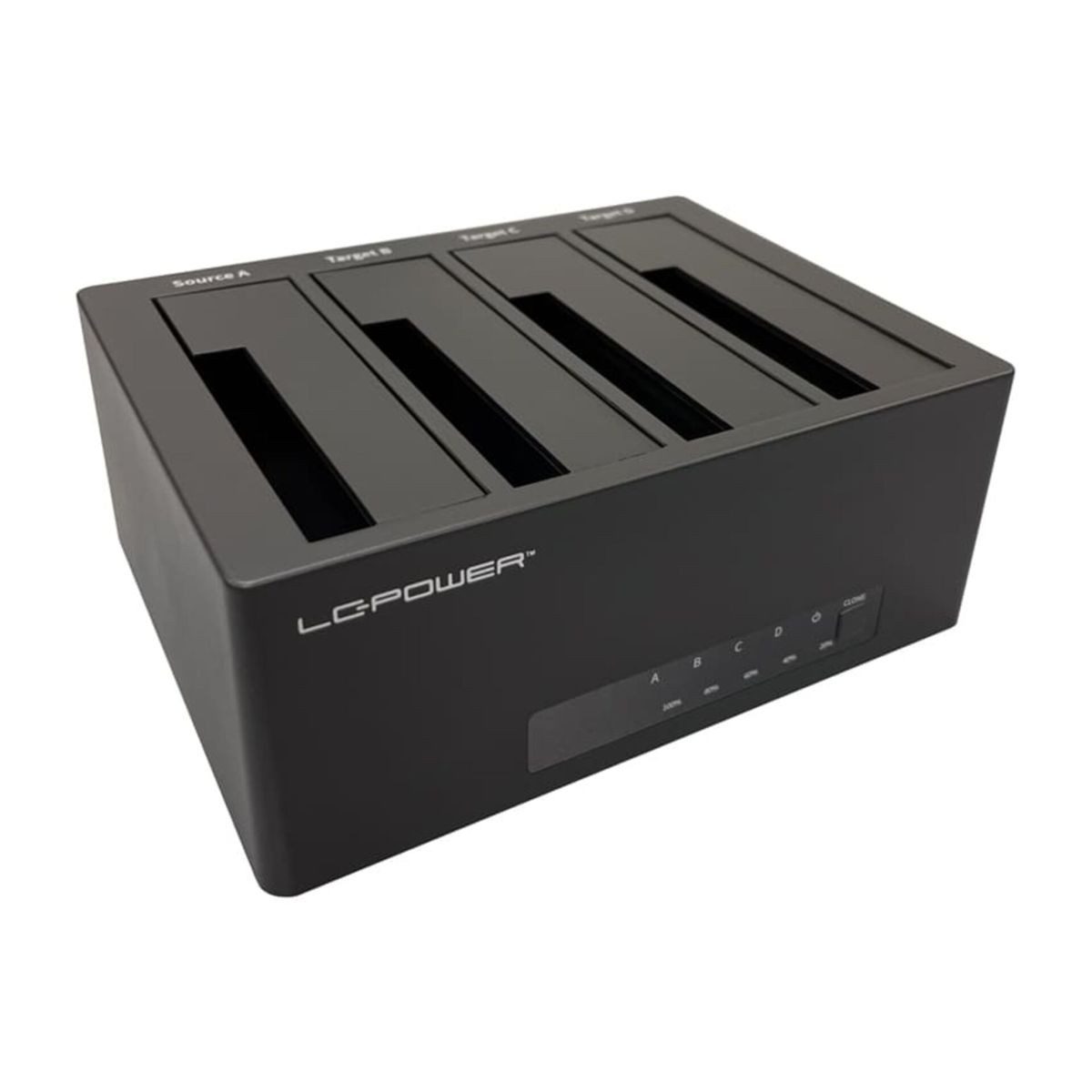 LC-Power Festplatten-Gehäuse LC-DOCK-U3-4B-V2 HDD docking station