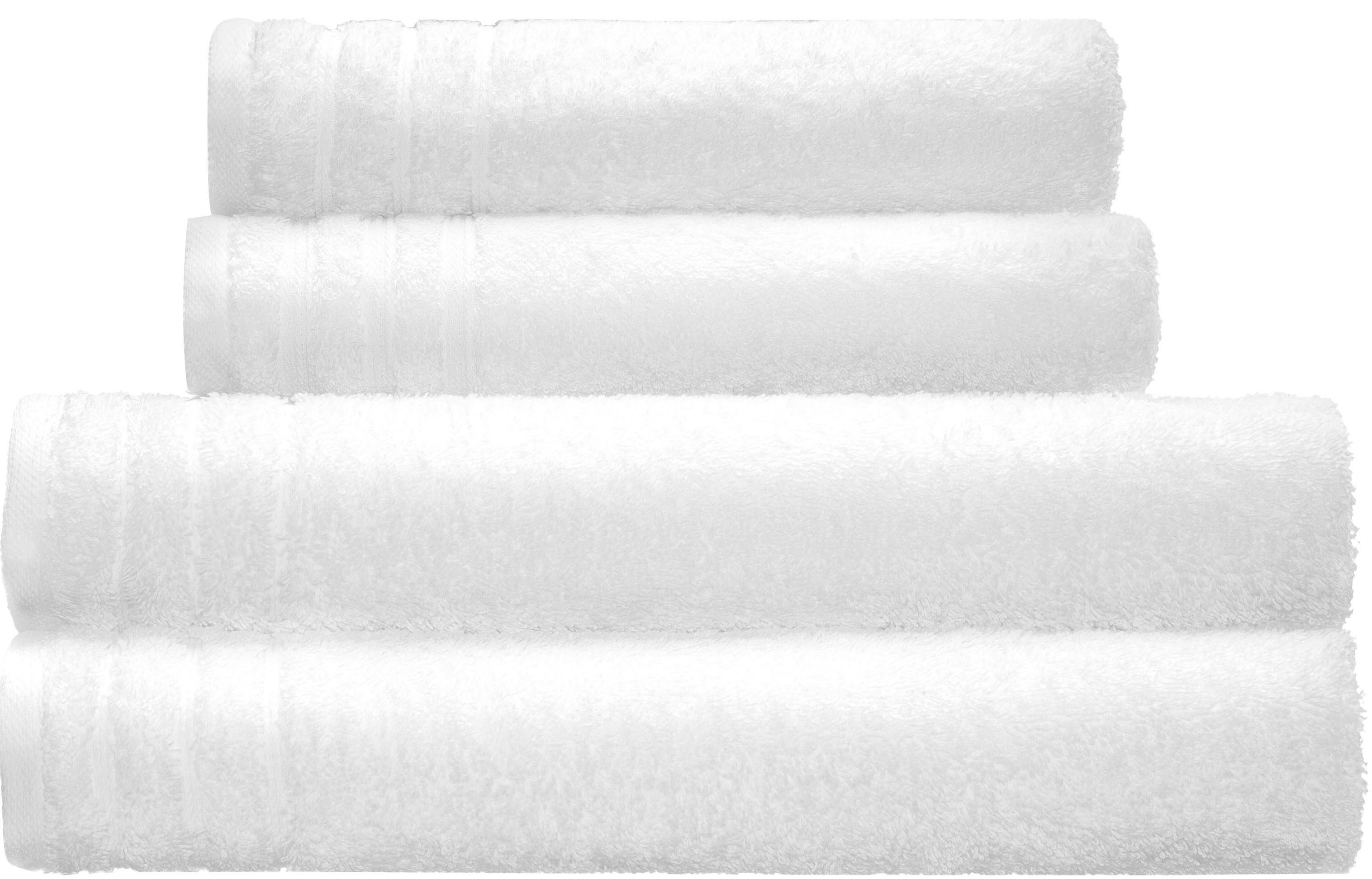 Handtuch Set Royal, 4 Stück (2 Handtücher 50/100 cm + 2 Duschtücher 70/140 cm)