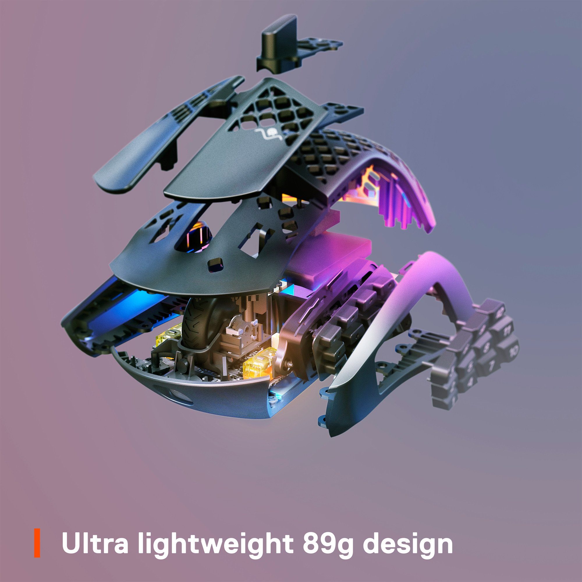 SteelSeries SteelSeries Aerox 9 Wireless, Gaming-Maus Maus (Funk)