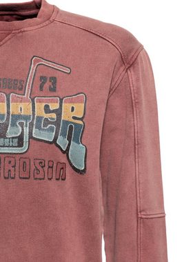 KingKerosin Sweater Chopper 1973 in acid washed Optik