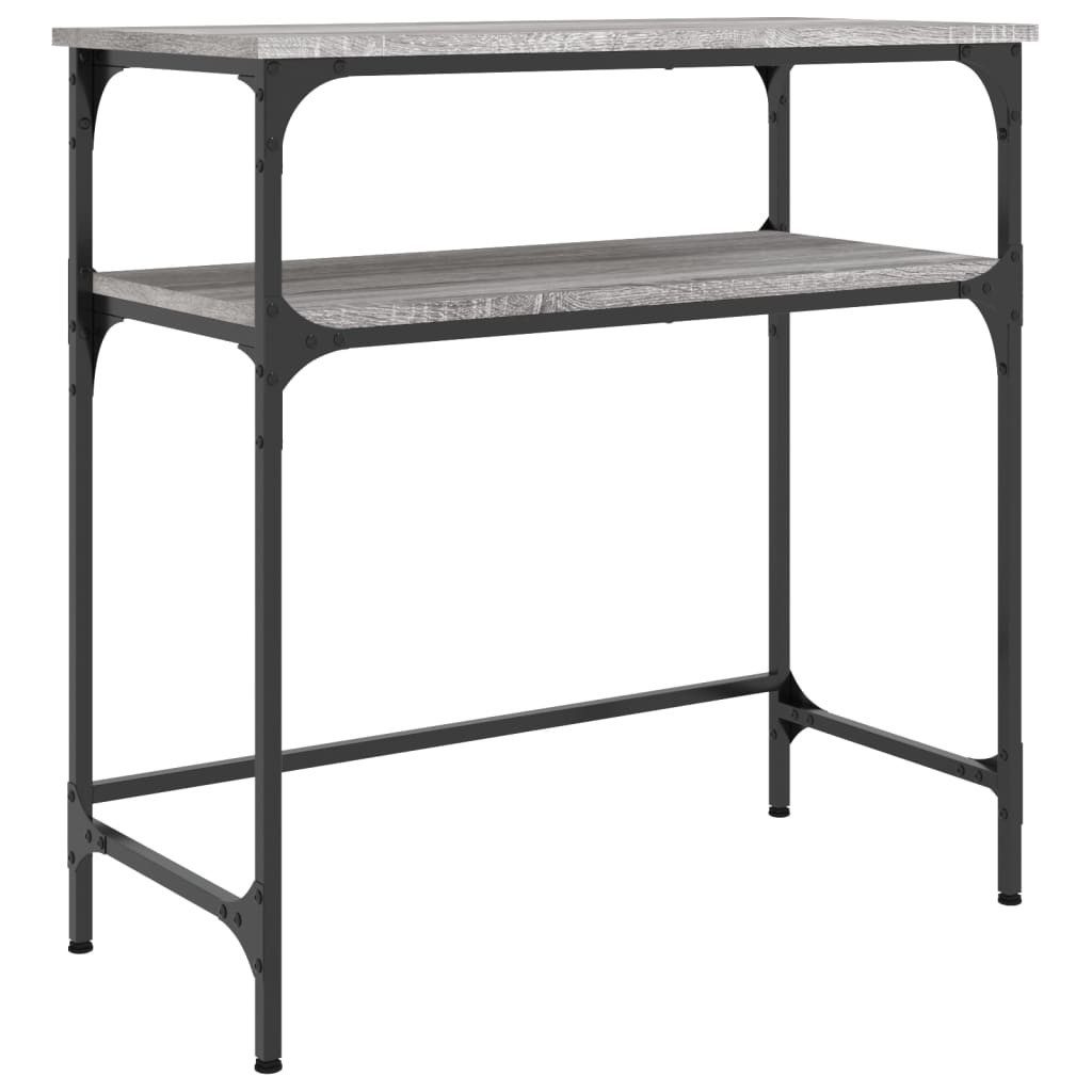 vidaXL Beistelltisch Konsolentisch Grau Sonoma 75x35,5x75 günstig online kaufen