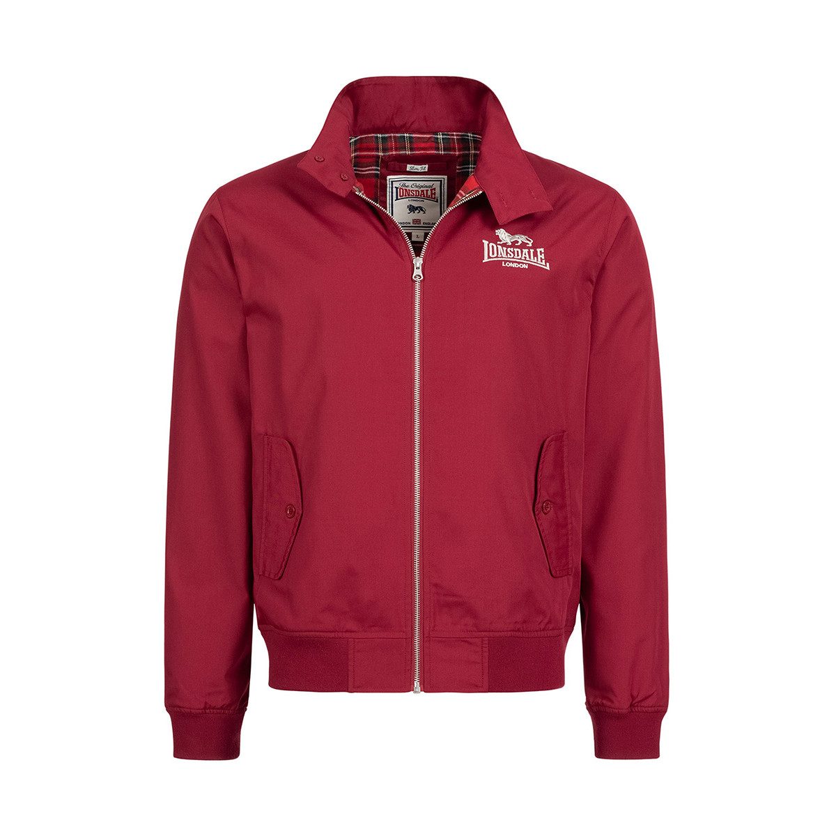 Lonsdale Steppjacke Classic (1-St., kein Set) Farblich abgesetztes Innenfutter