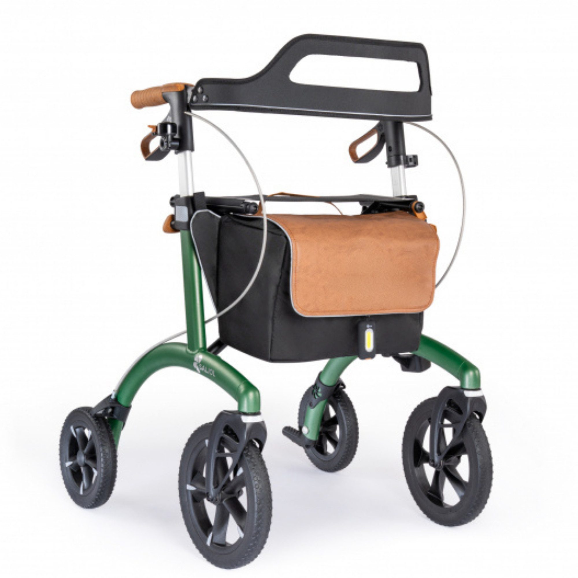 Saljol Rollator Premium Rollator Allround mit Vollausstattung