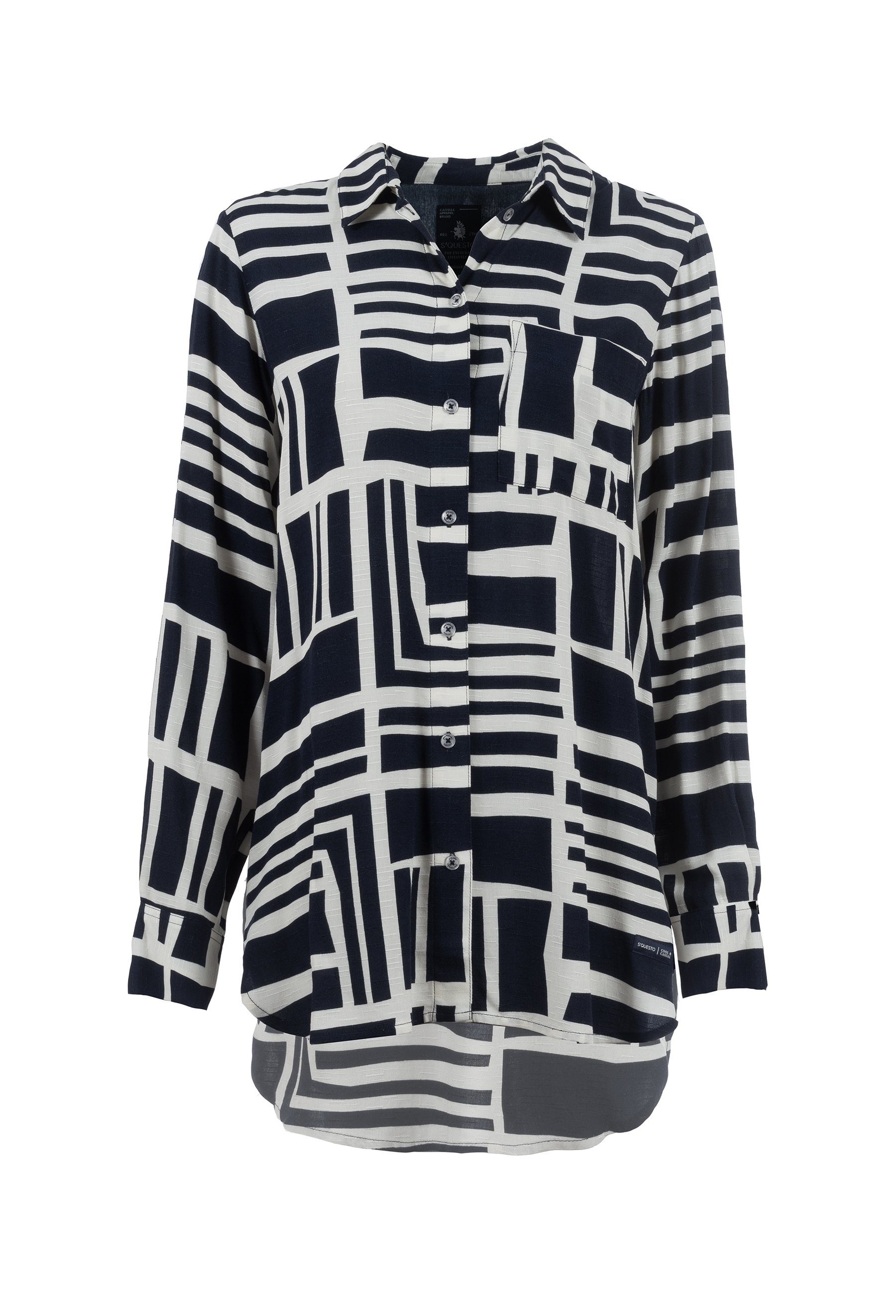 Langarmbluse Bluse 1/1