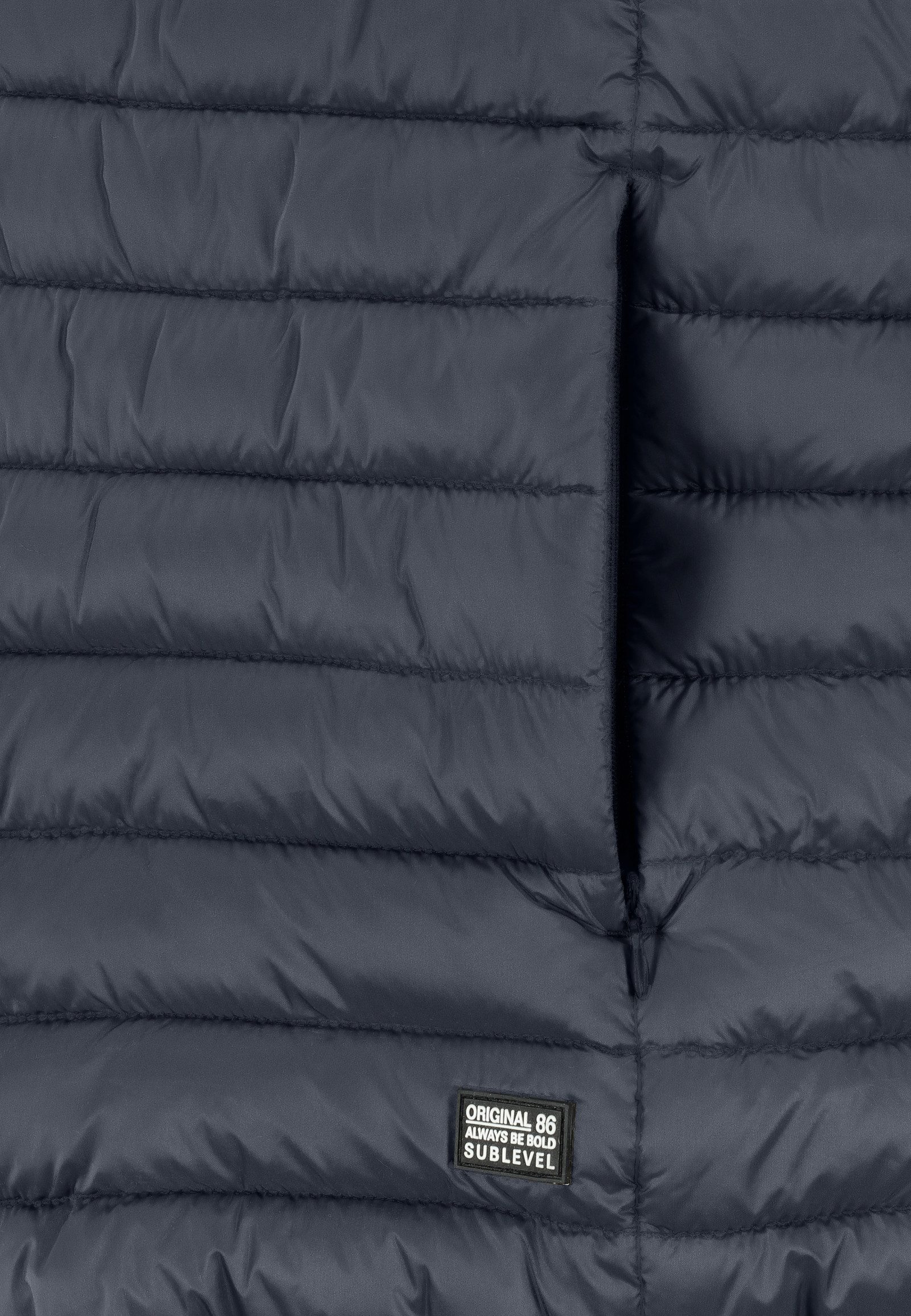 SUBLEVEL Funktionsweste Leichtes, gestepptes Design mit Stehkragen (1-tlg) H50076XB80130_Jacket