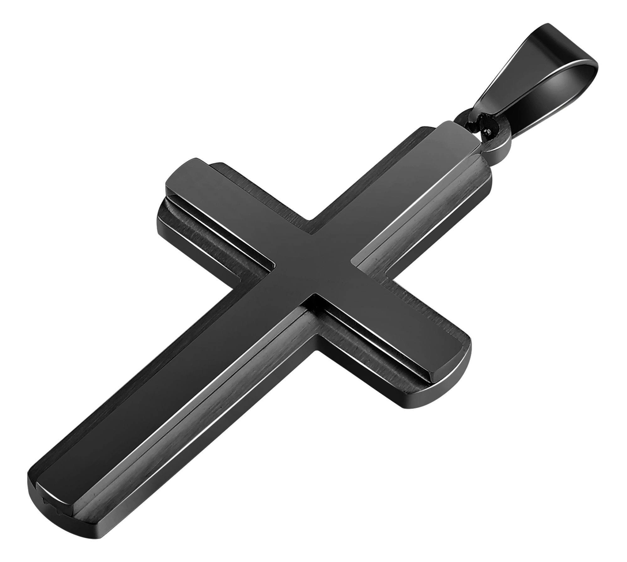 Kettenanhänger Anhänger – Kreuz Kreuzanhänger aus Edelstahl