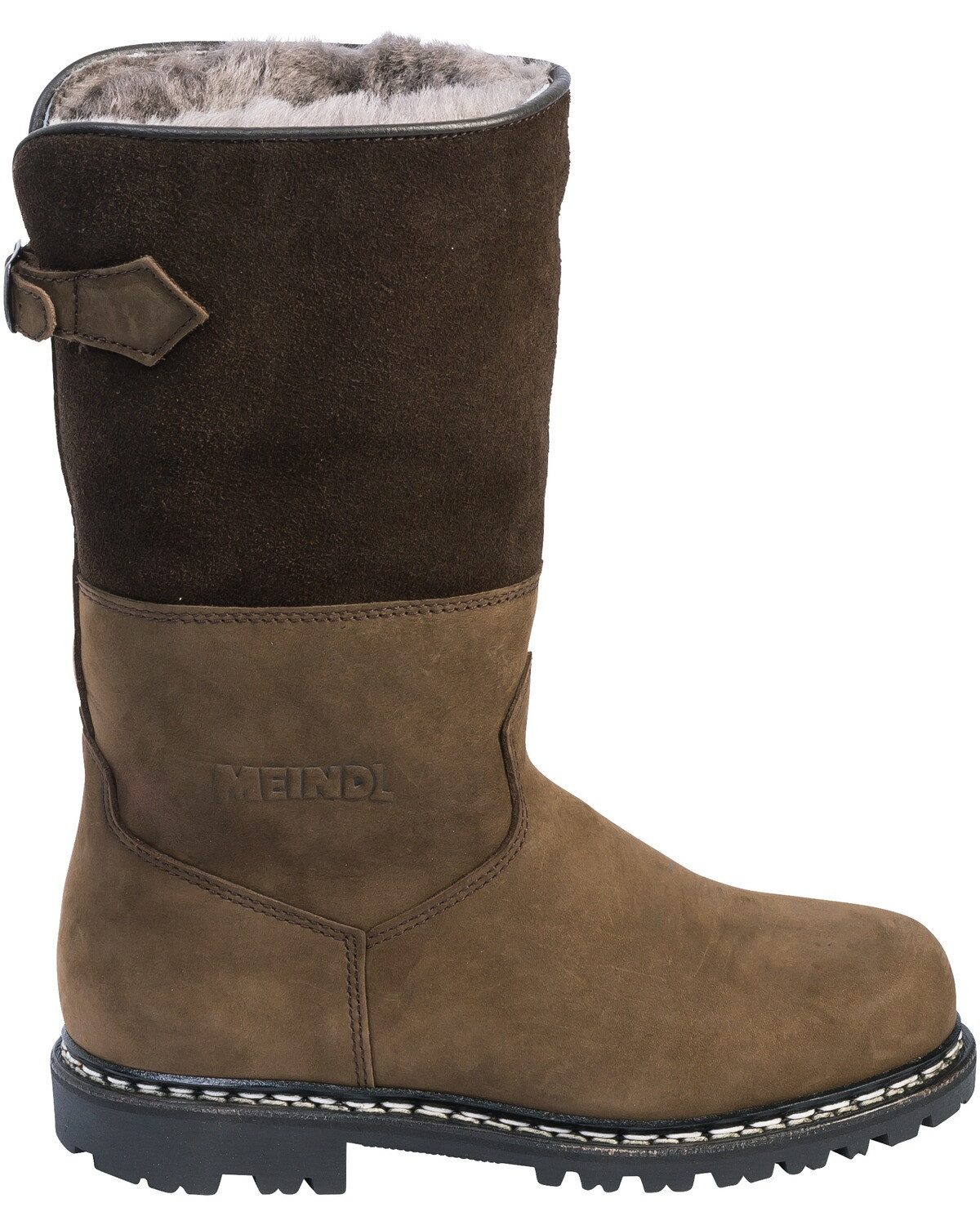 Meindl Damen-Pelzstiefel Arosa Winterstiefel