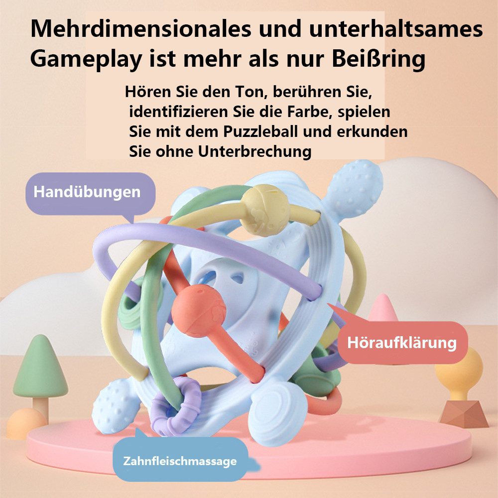 CLTYQ Greifspielzeug Greifspielzeug Baby Spielzeug, Beißring Baby Montessor günstig online kaufen
