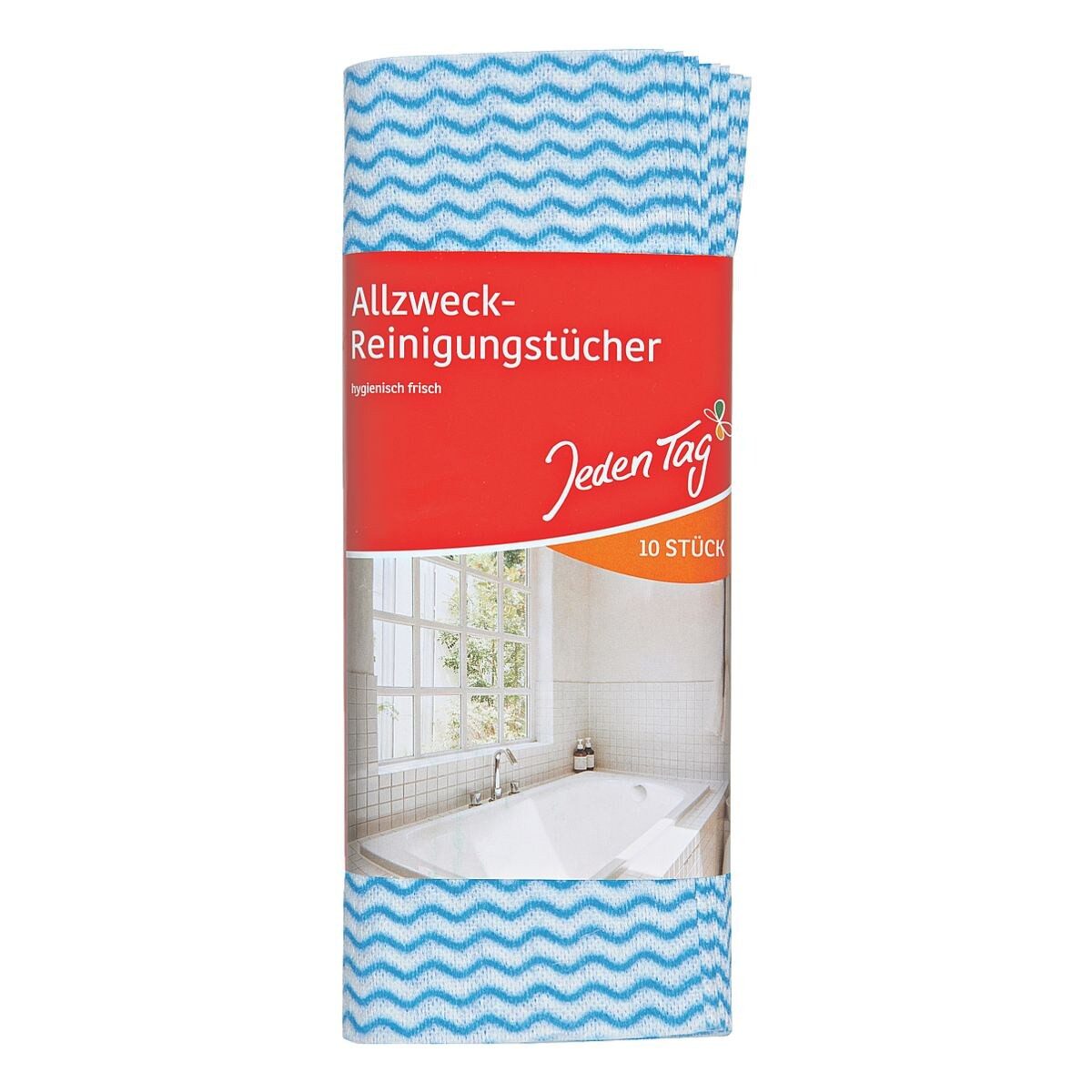 Jeden Tag Reinigungstücher (38x50 cm, 38x50 cm, 10er Pack)