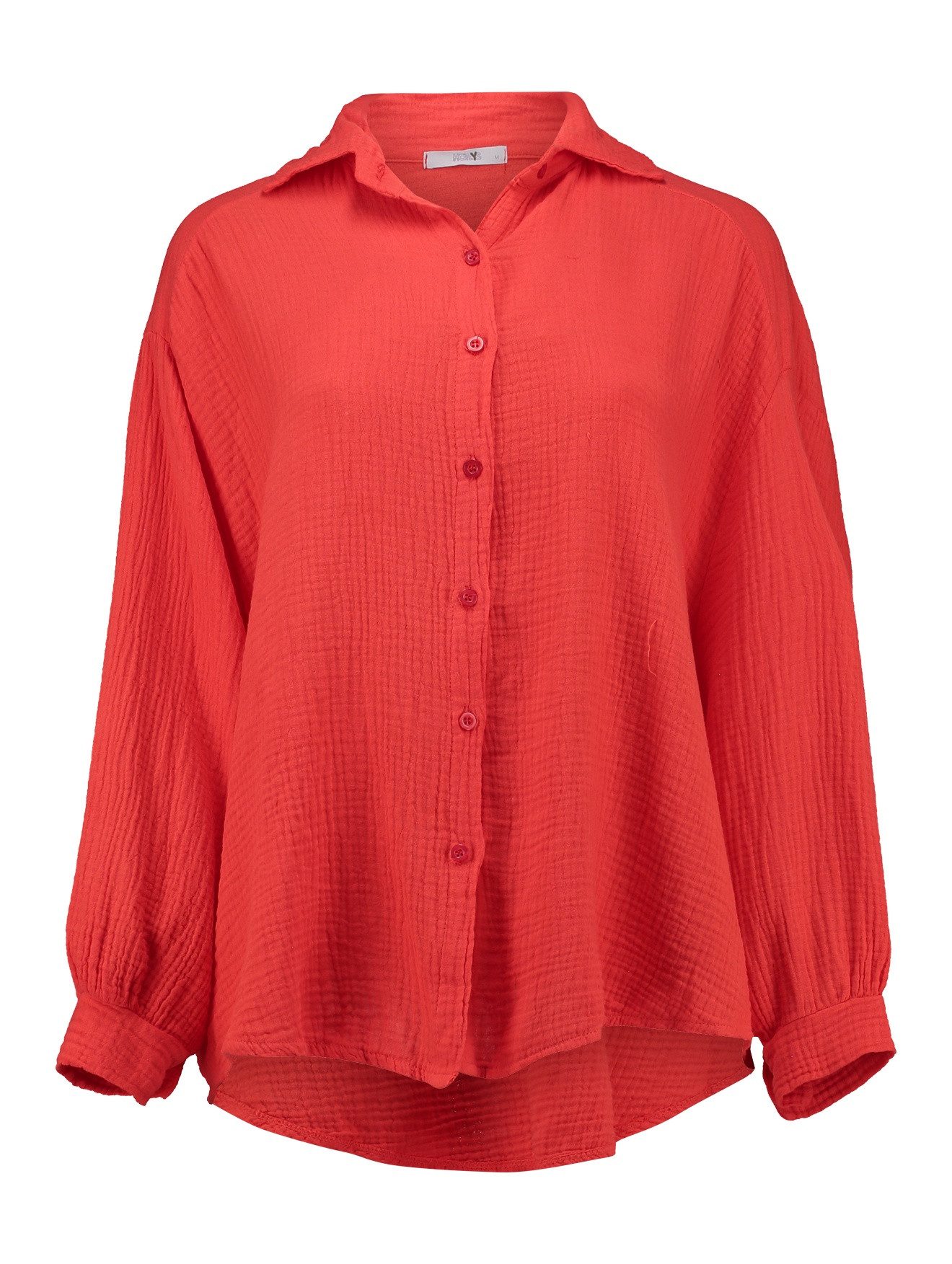 HaILY’S Langarmbluse LS C BL Mu44sina scarlet red