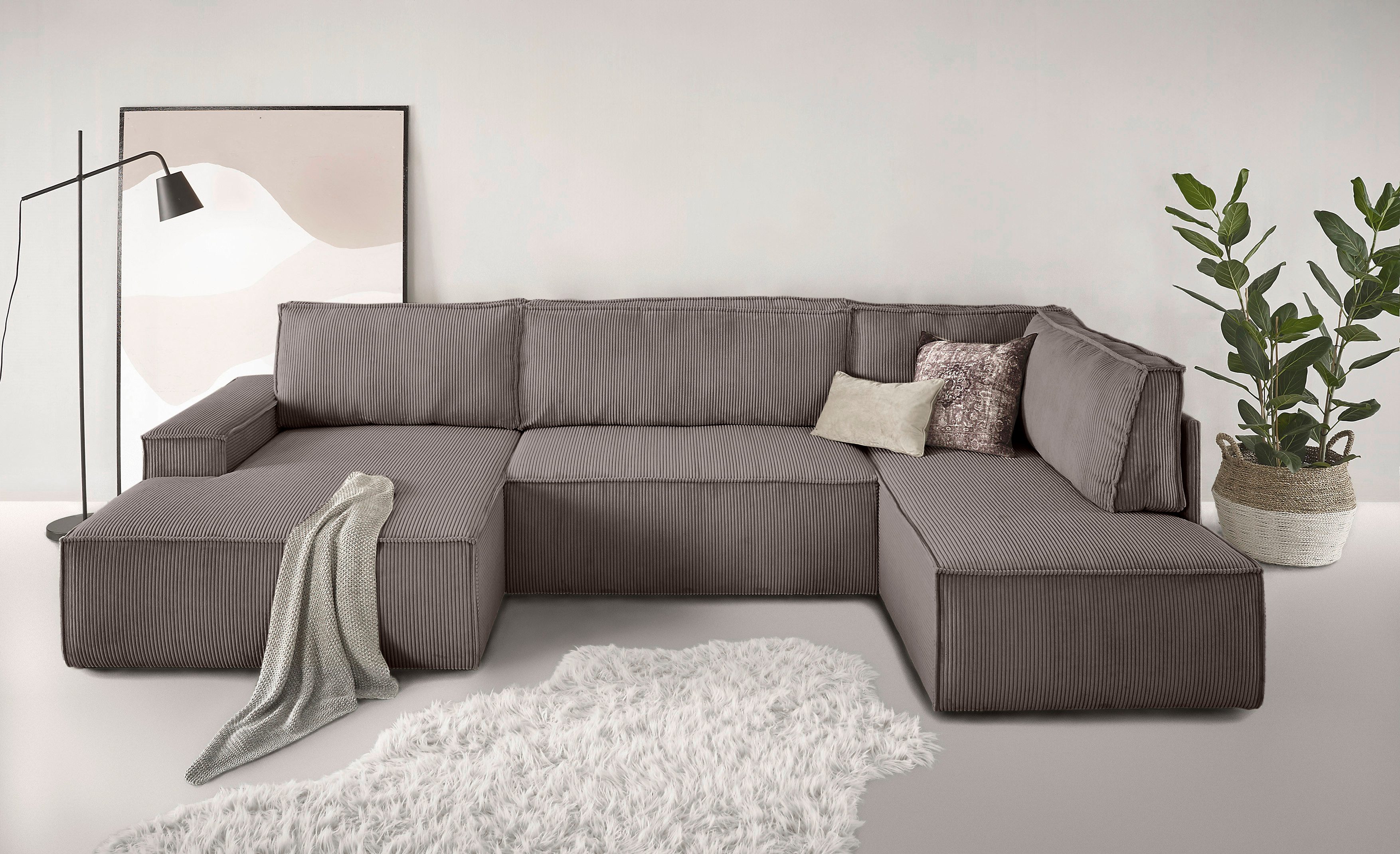 Wohnlandschaft SHERWOOD U-Form, 329 cm - OTTO. Verlässliche Qualität.