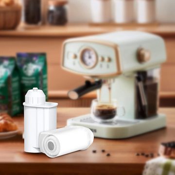 Super Solu Wasserfilter Kaffeefilter für Kaffeemaschinen kompatibel mit Siemens EQ.Serie, Zubehör für EQ3/5/6 Plus/7/8/9; Bosch Vero; Brita Intenza; Siemens TZ70033, -2 Pack