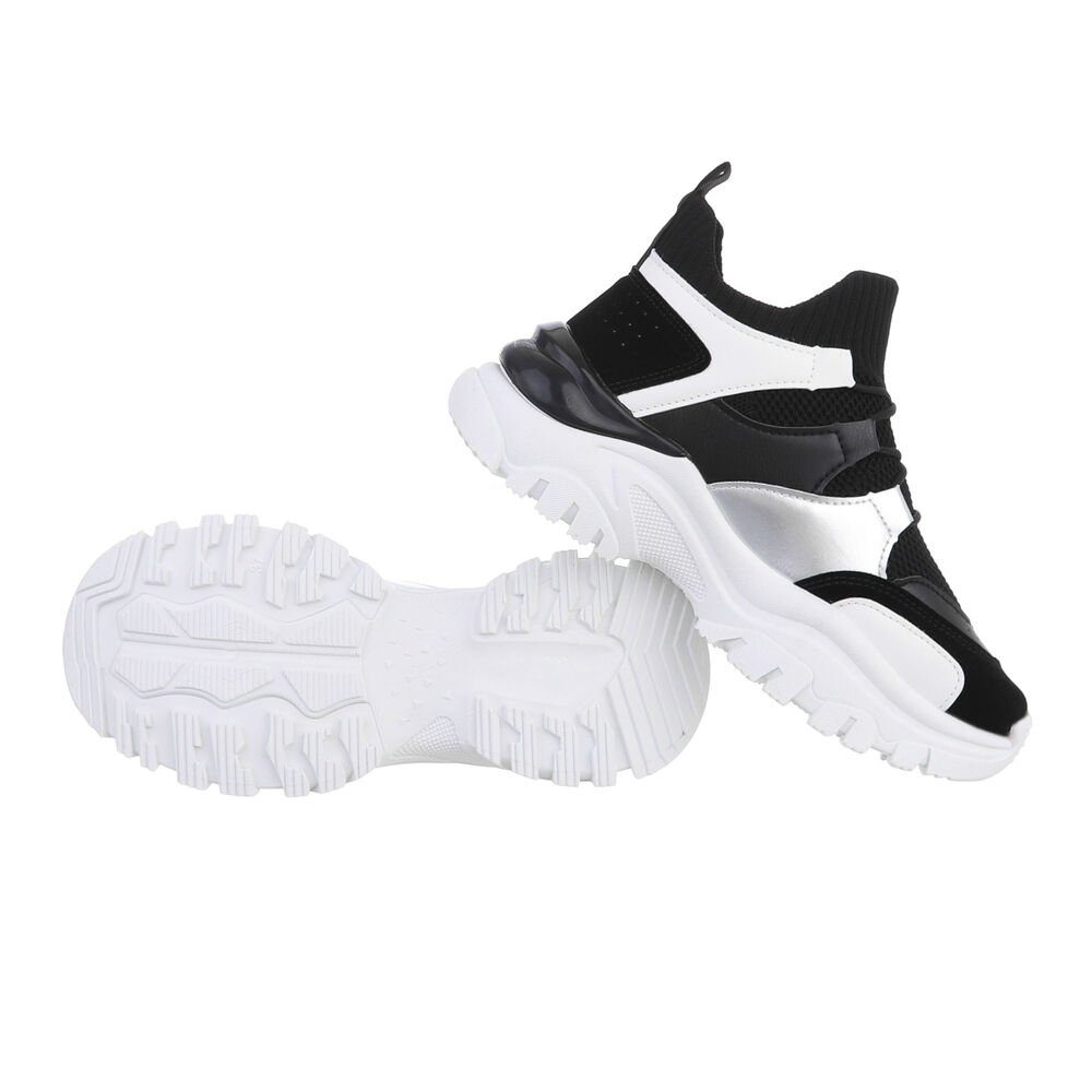 Ital-Design Damen High-Top Freizeit Sneakerboots Keilabsatz/Wedge günstig online kaufen