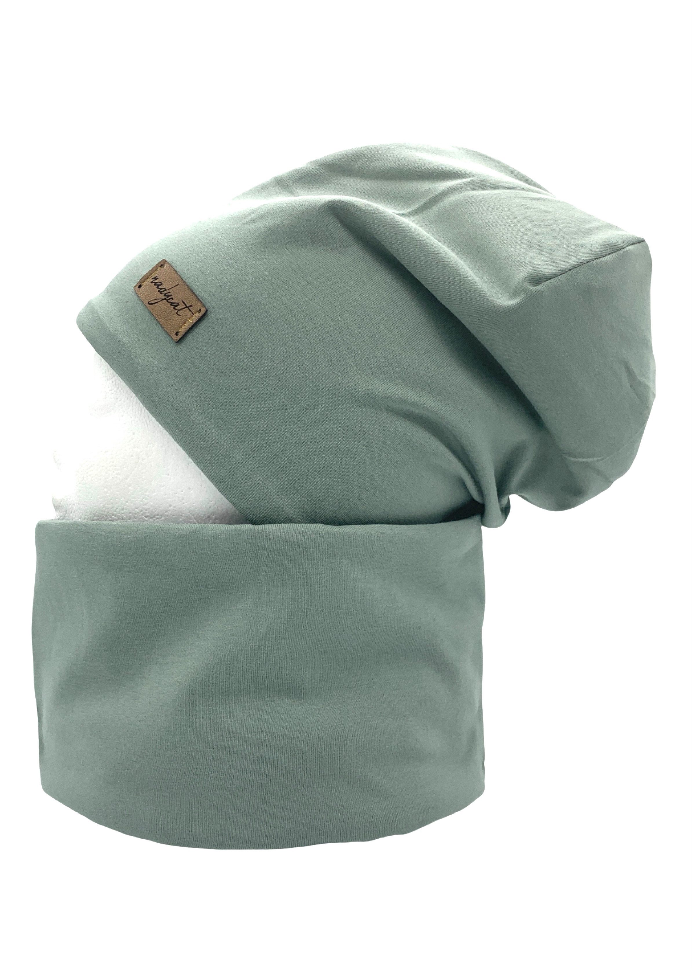 nadycat Beanie DUSTY MINT UNI (2-St., Beanie mit passendem Loop) handgefert günstig online kaufen