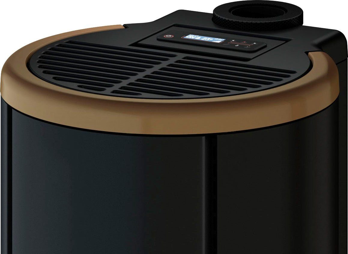 Freepoint Chrome 7 pellet stove, 7.7 kW, intermittent burning