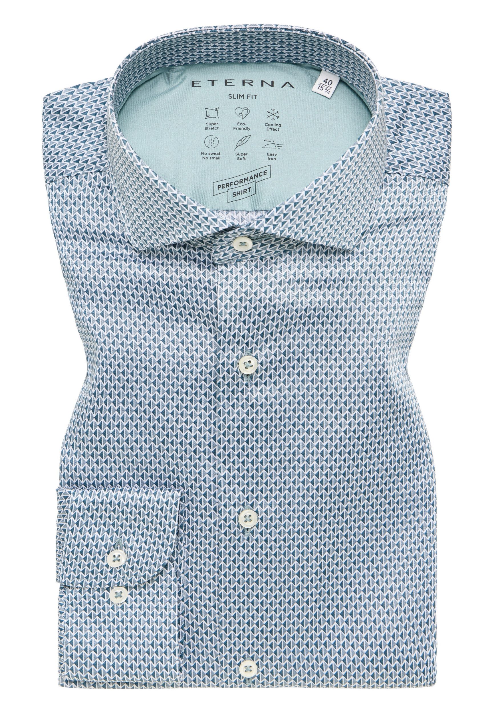 Eterna Businesshemd - Hemd - Businesshemd - Performance Shirt Twill-Stretch Langarm