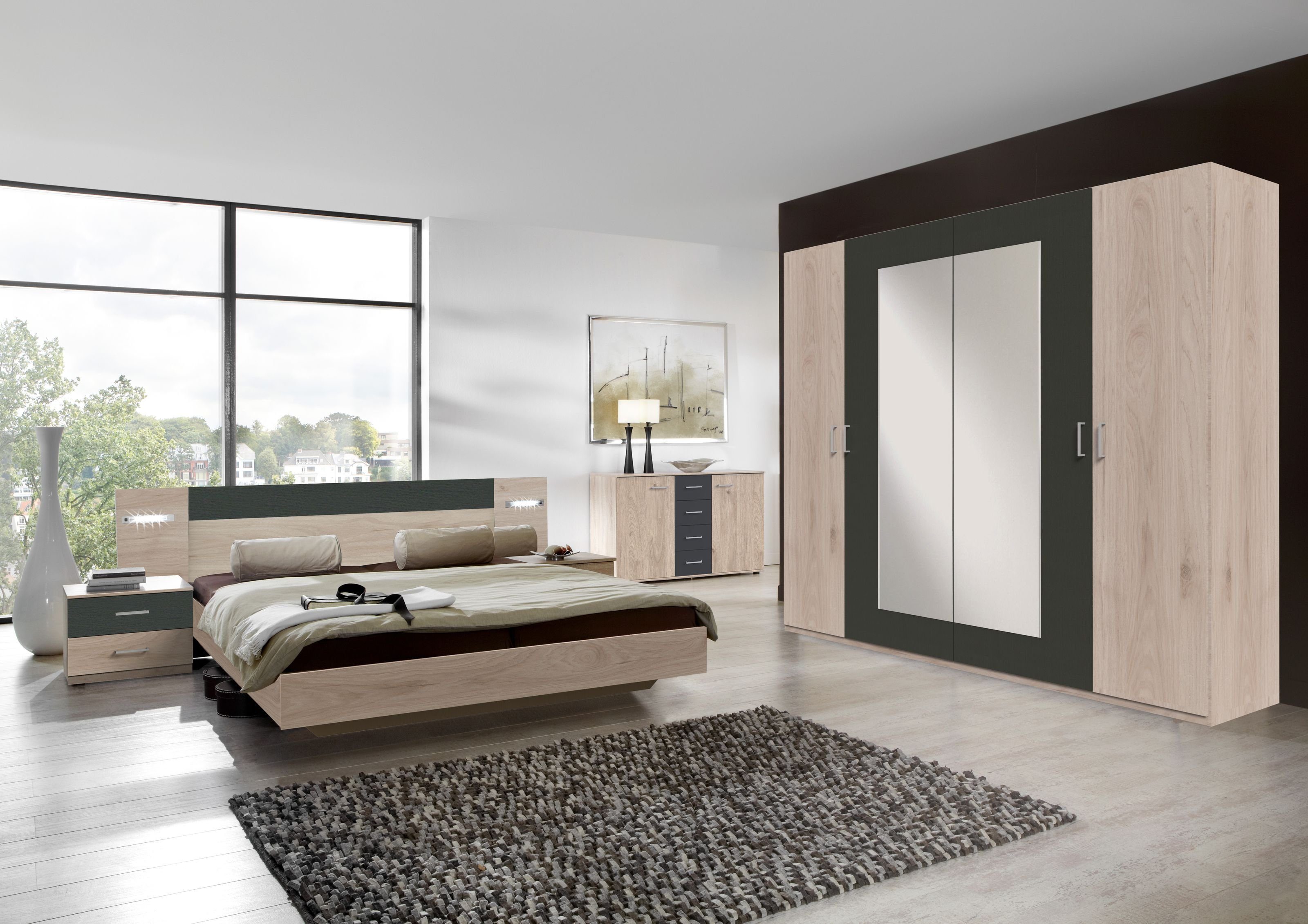 freiraum Komplettschlafzimmer Angie, 519 x 208 x 210 cm (B/H/T)