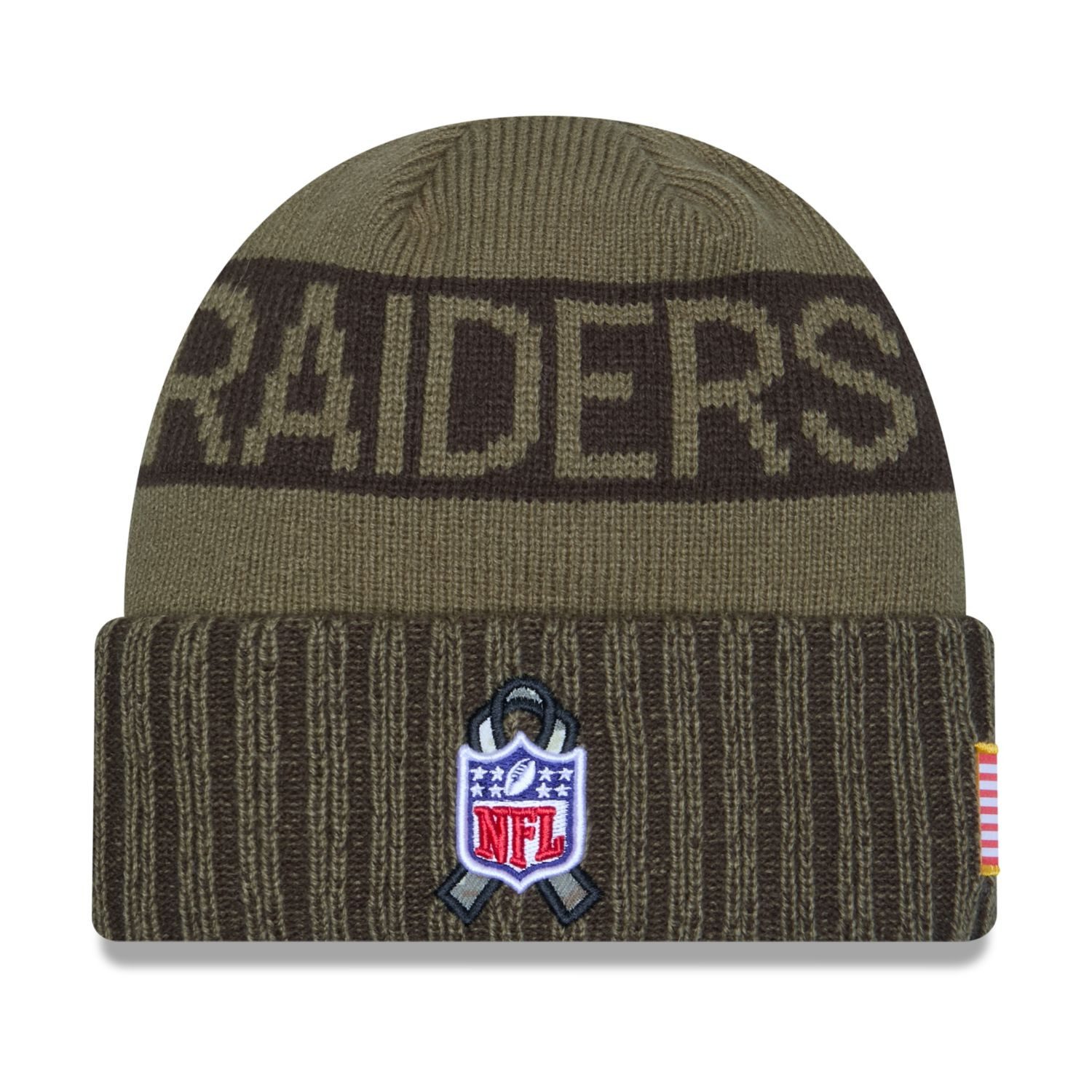 New Era Fleecemütze SALUTE TO SERVICE Las Vegas Raiders