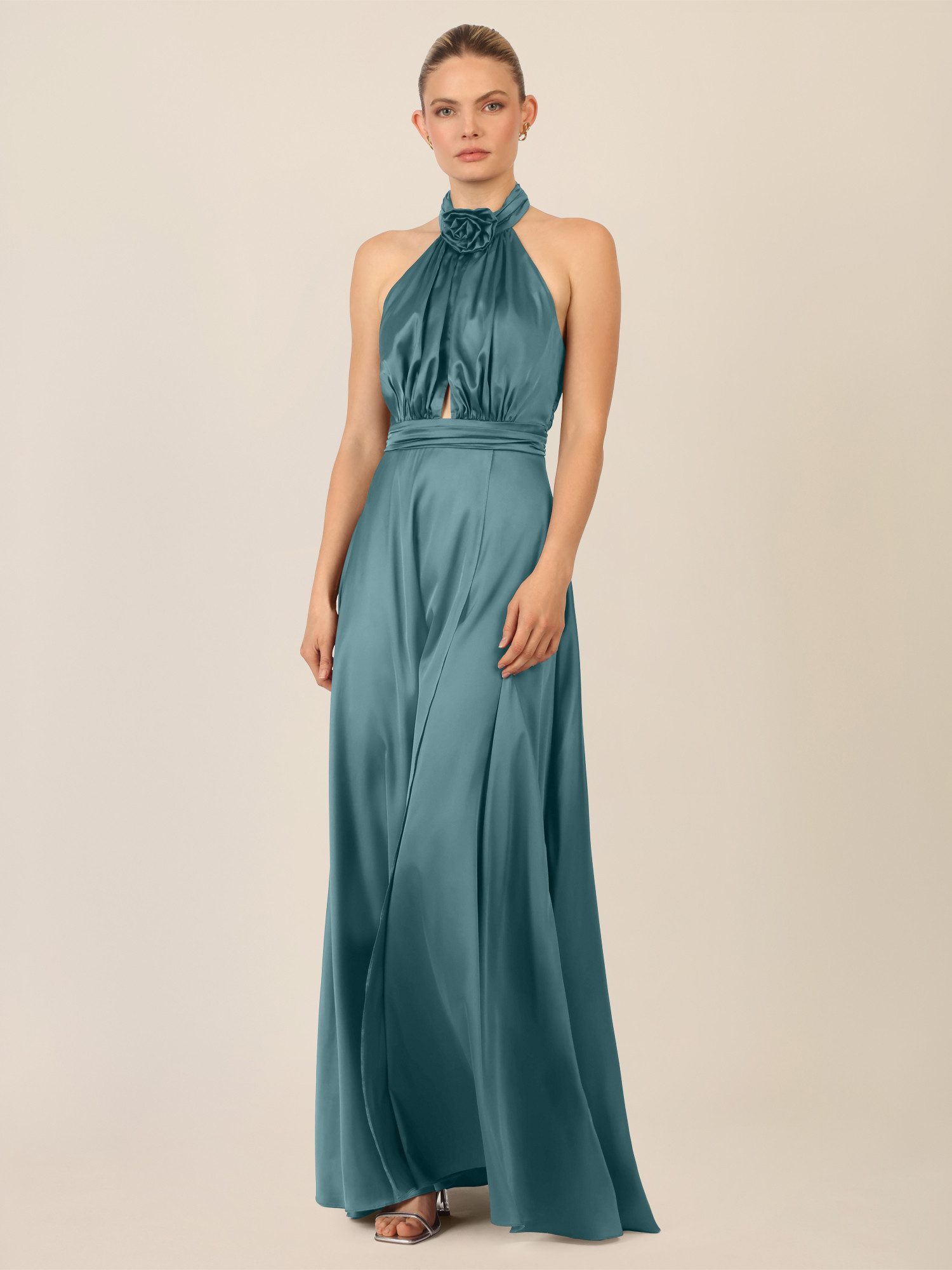 Apart Abendkleid mit Neckholder und Drapierung günstig online kaufen