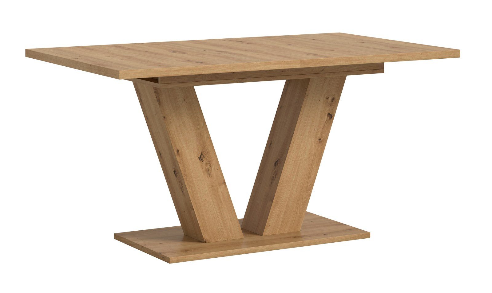 Aileenstore Esstisch OSLO, 150 cm Breite, Holz, 2-teilig