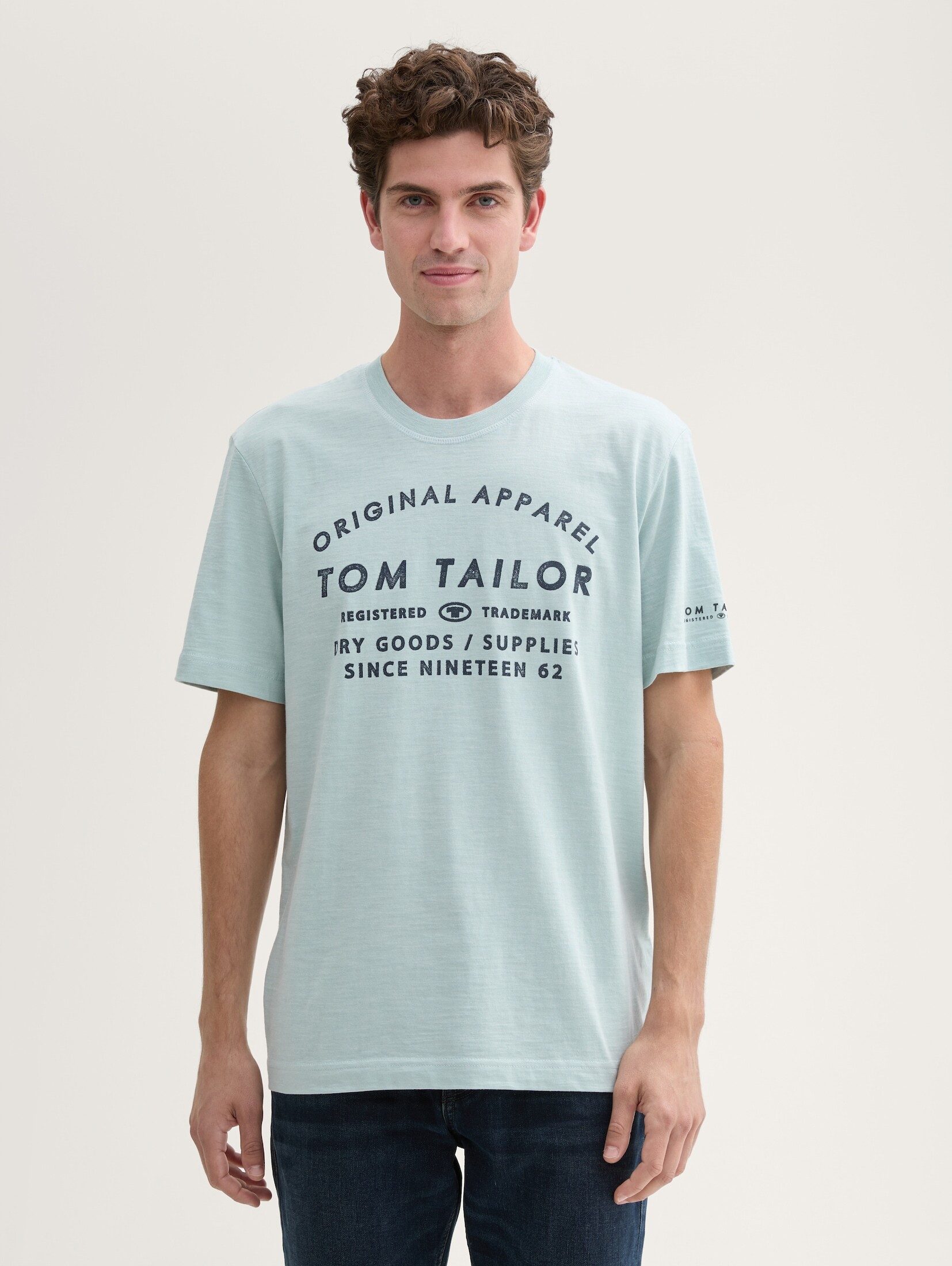 TOM TAILOR T-Shirt Logo Print T-Shirt günstig online kaufen