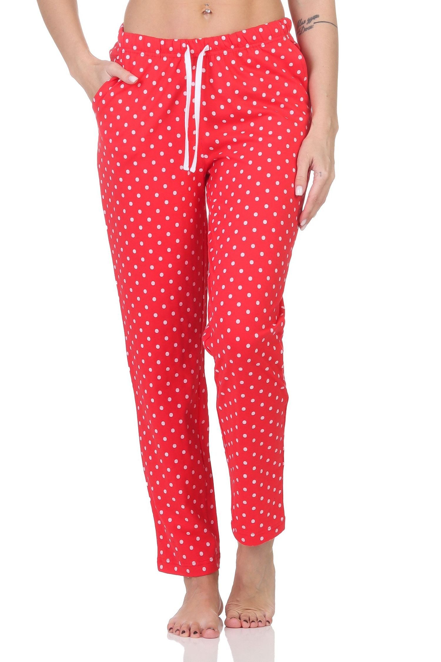 Normann Relaxanzug Damen Pyjama Hose lang Mix & Match - perfekt zu kombinieren