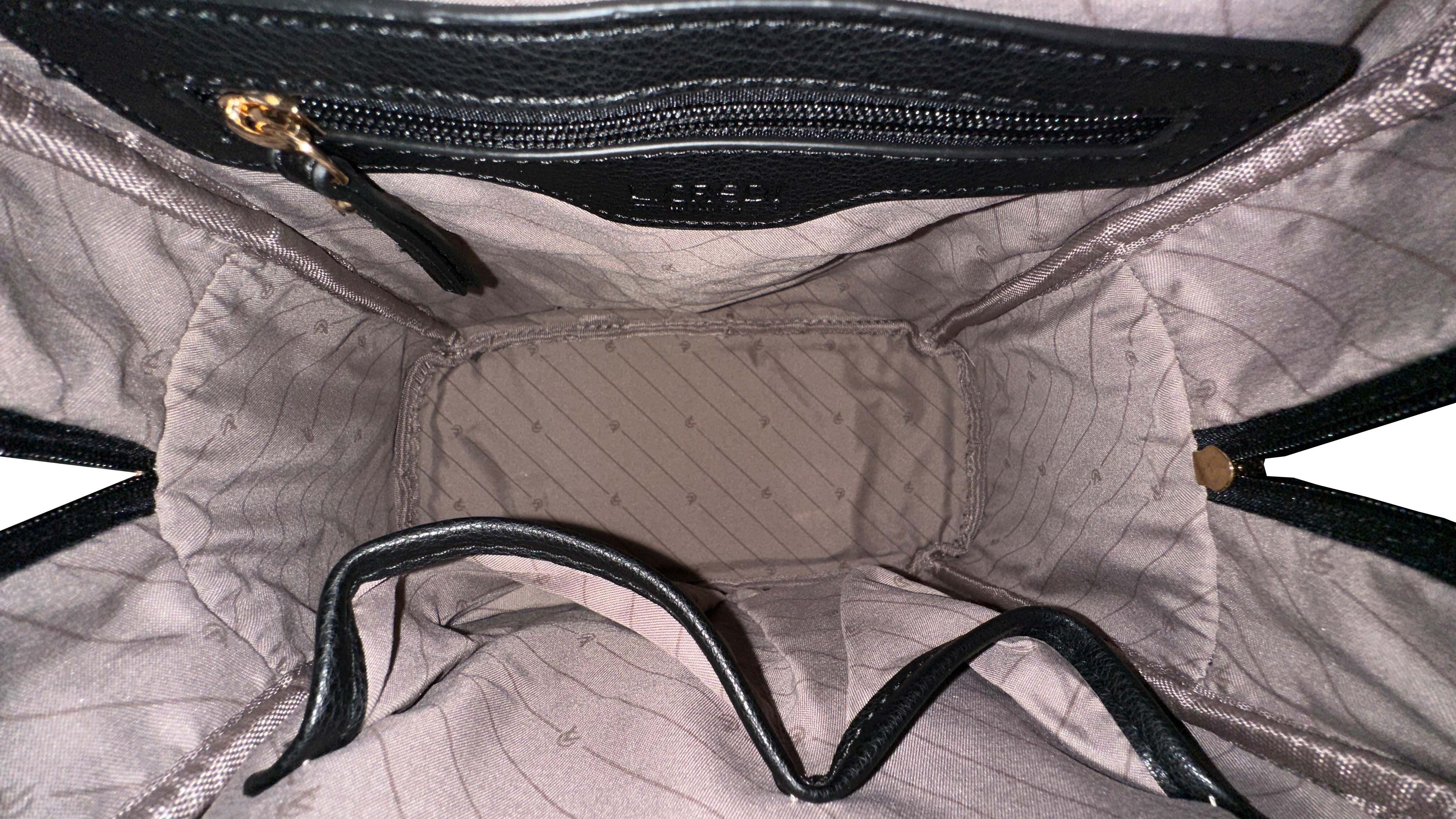 L. CREDI Cityrucksack L.CREDI Damen Rucksack PHAEDRA schwarz-mix
