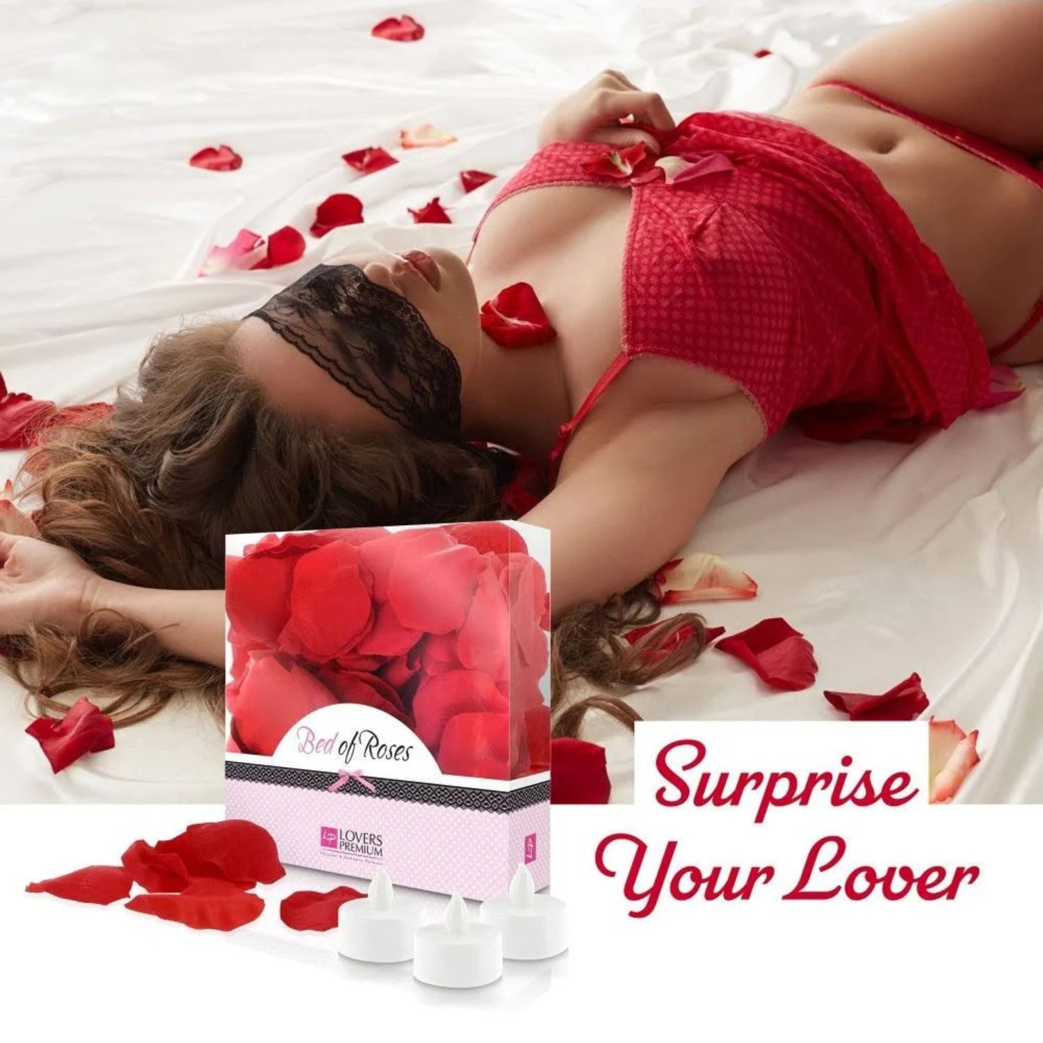 Love to Love Dekorationsfolie Bed of Roses