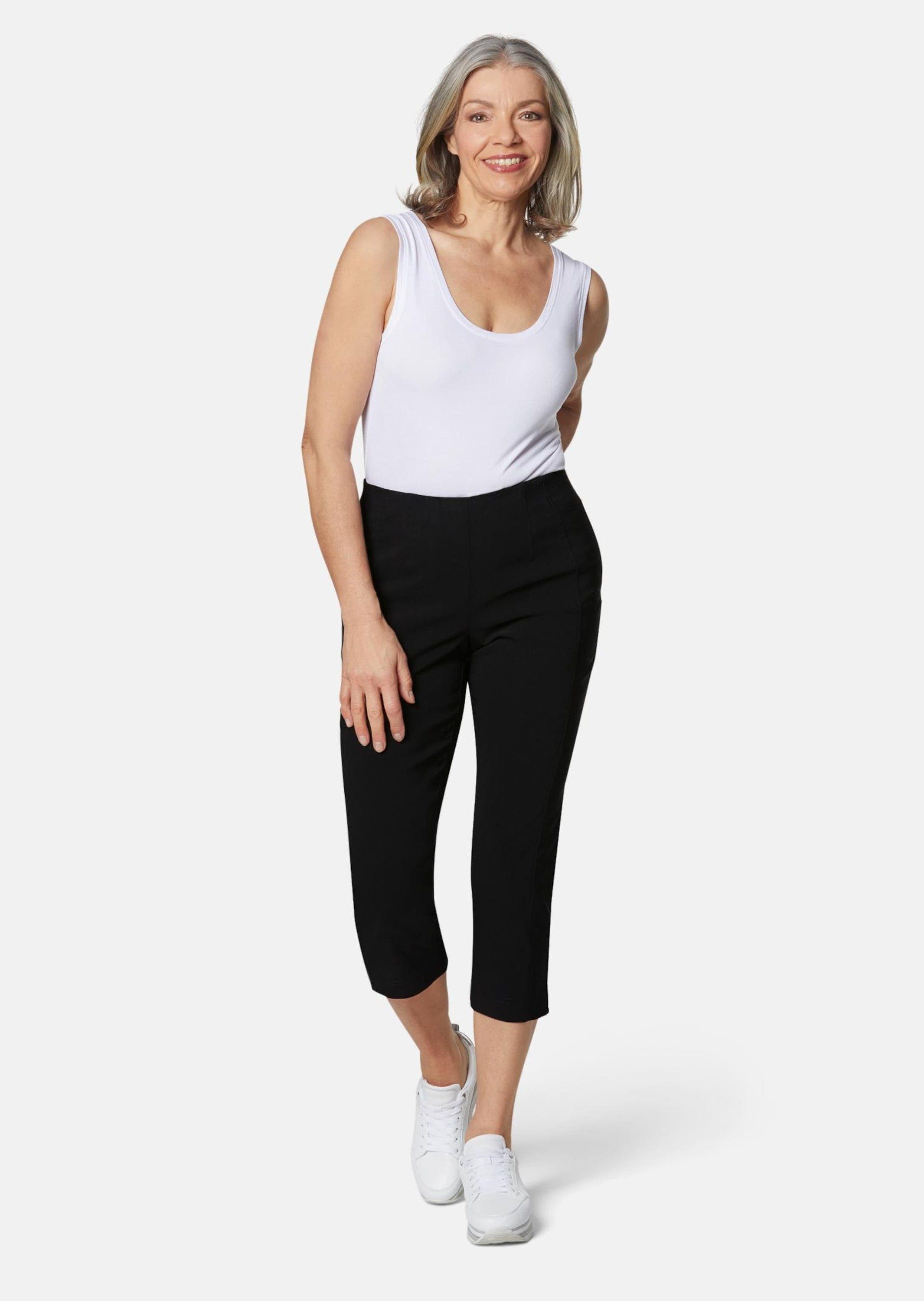 GOLDNER Schlupfhose Kurzgröße: 7/8-Super-Stretch-Schlupfhose LOUISA günstig online kaufen