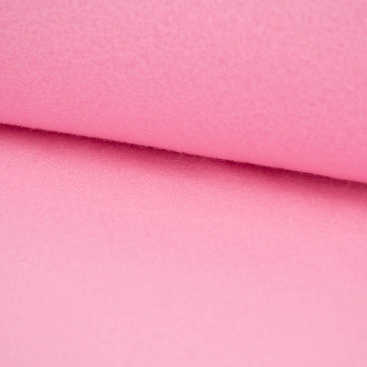 Swafing Stoff Stickfilz waschbar 1,1mm Stärke uni rosa 180cm Breite, überbreit