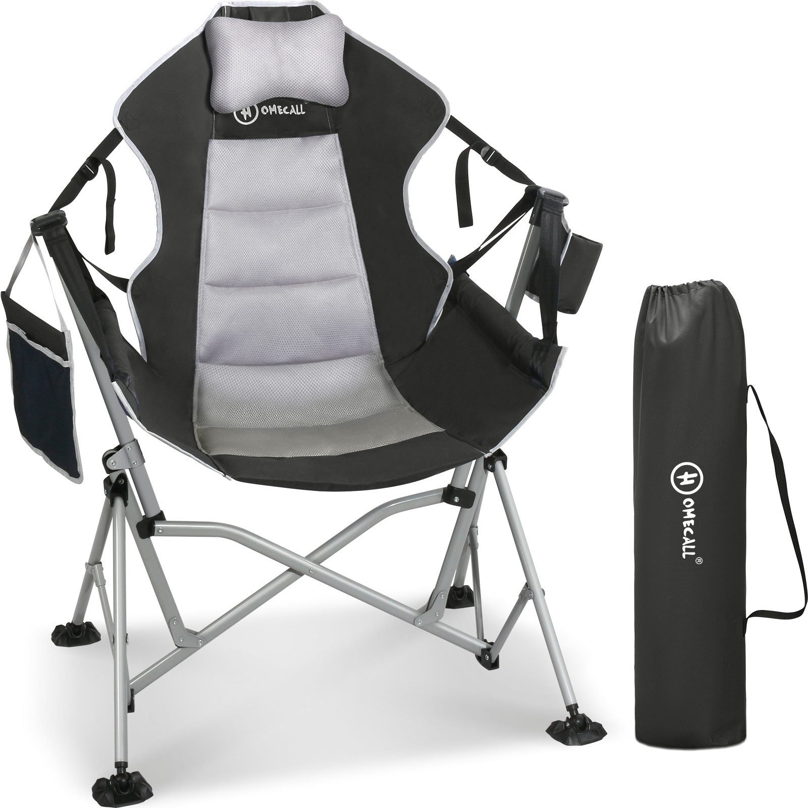 HOMECALL Campingstuhl Stühleschaukelstuhl outdoor Klappstuhl Faltbare günstig online kaufen