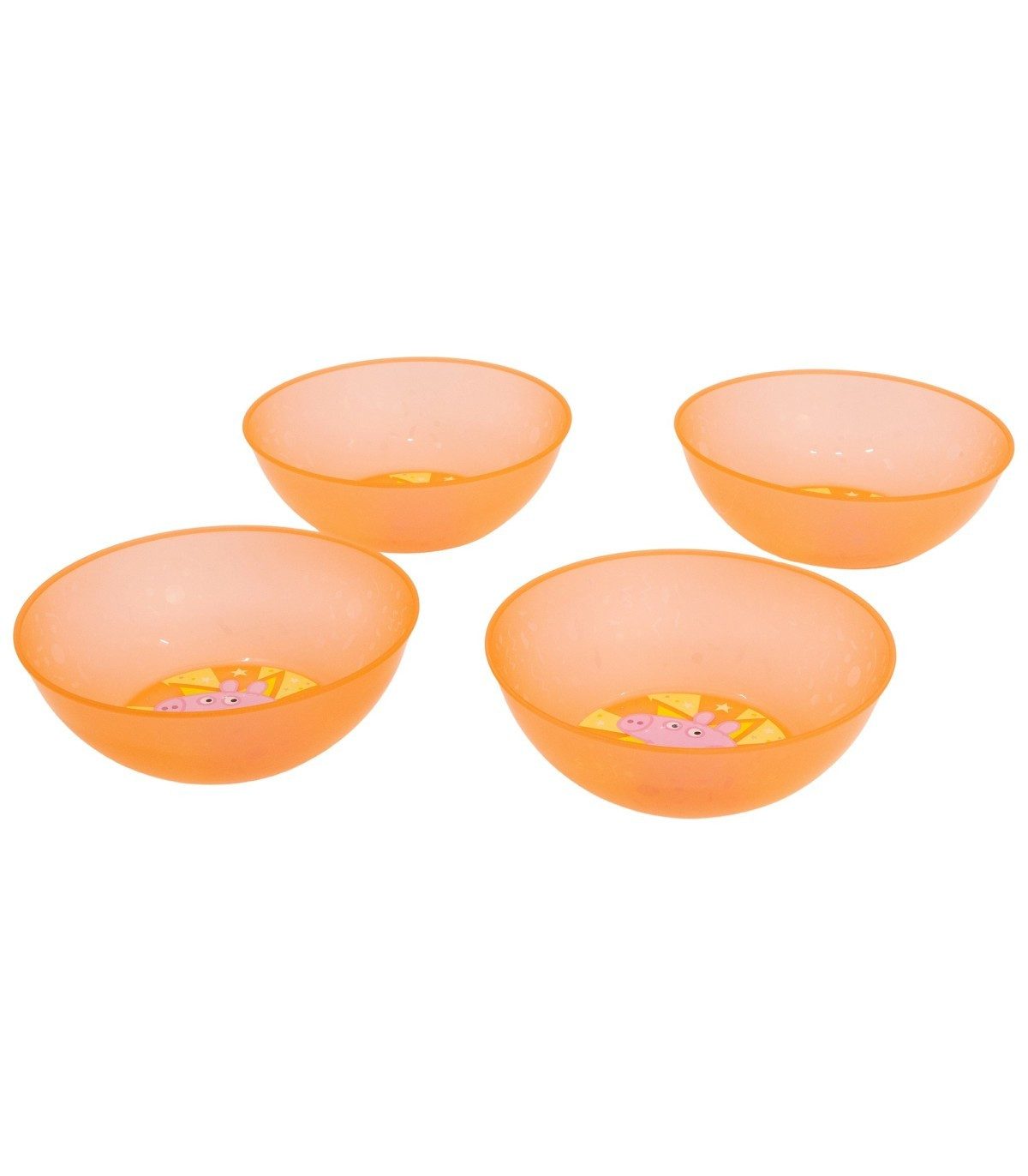 PAW PATROL Brotschale Set 4 teilig Polypropylen für Zuhause Kindergarten und Ausflug, (Spar-Set, 4-tlg)