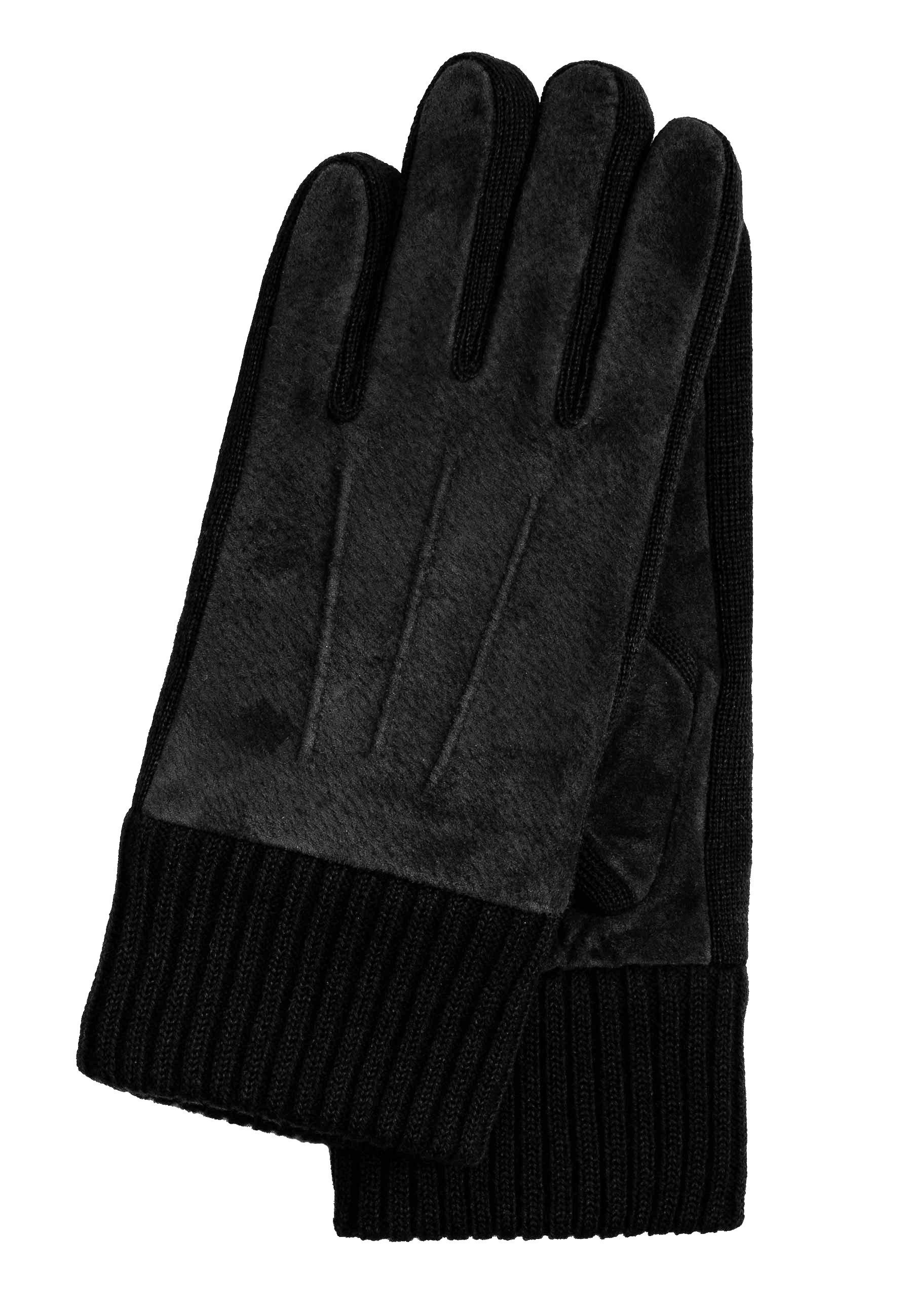 KESSLER Lederhandschuhe STAN (Paar, 1-St., Handschuhe) Pig Suede Leder, Komfort Fit, warmes REPREVE® Fleecefutter
