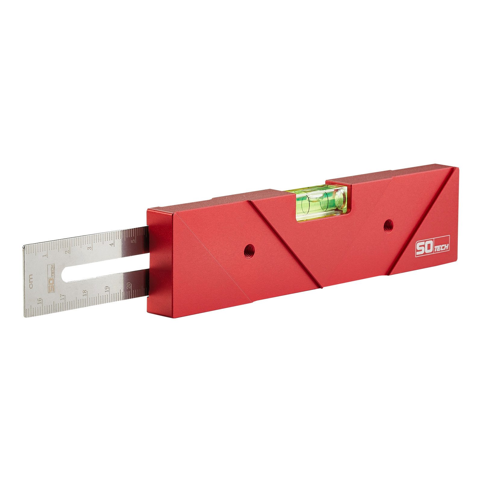 SO-TECH® Wasserwaage Mess-und Markierwerkzeug 3 Winkel, (1 St), MULTI-Markierwerkzeug