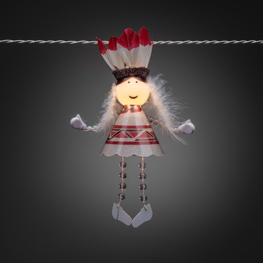 KONSTSMIDE LED-Lichterkette, 10-flammig, LED Dekolichterkette, mit günstig online kaufen