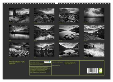 CALVENDO Wandkalender Wild Scotland / UK-Version (Premium-Calendar 2023 DIN A2 Landscape)