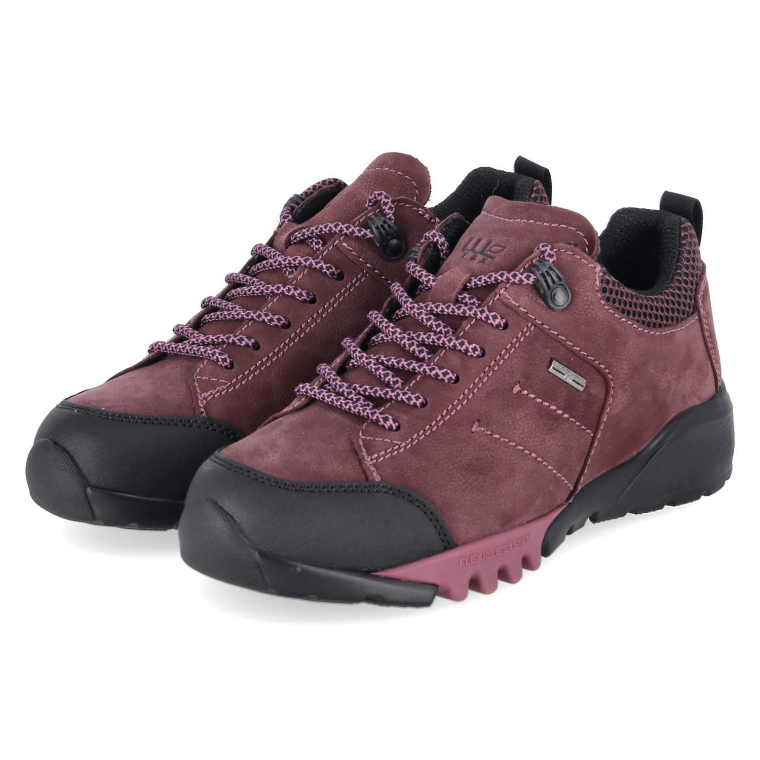 Waldläufer Waldläufer 787952-100/015 Damen Leder & Textil red Schnürschuh