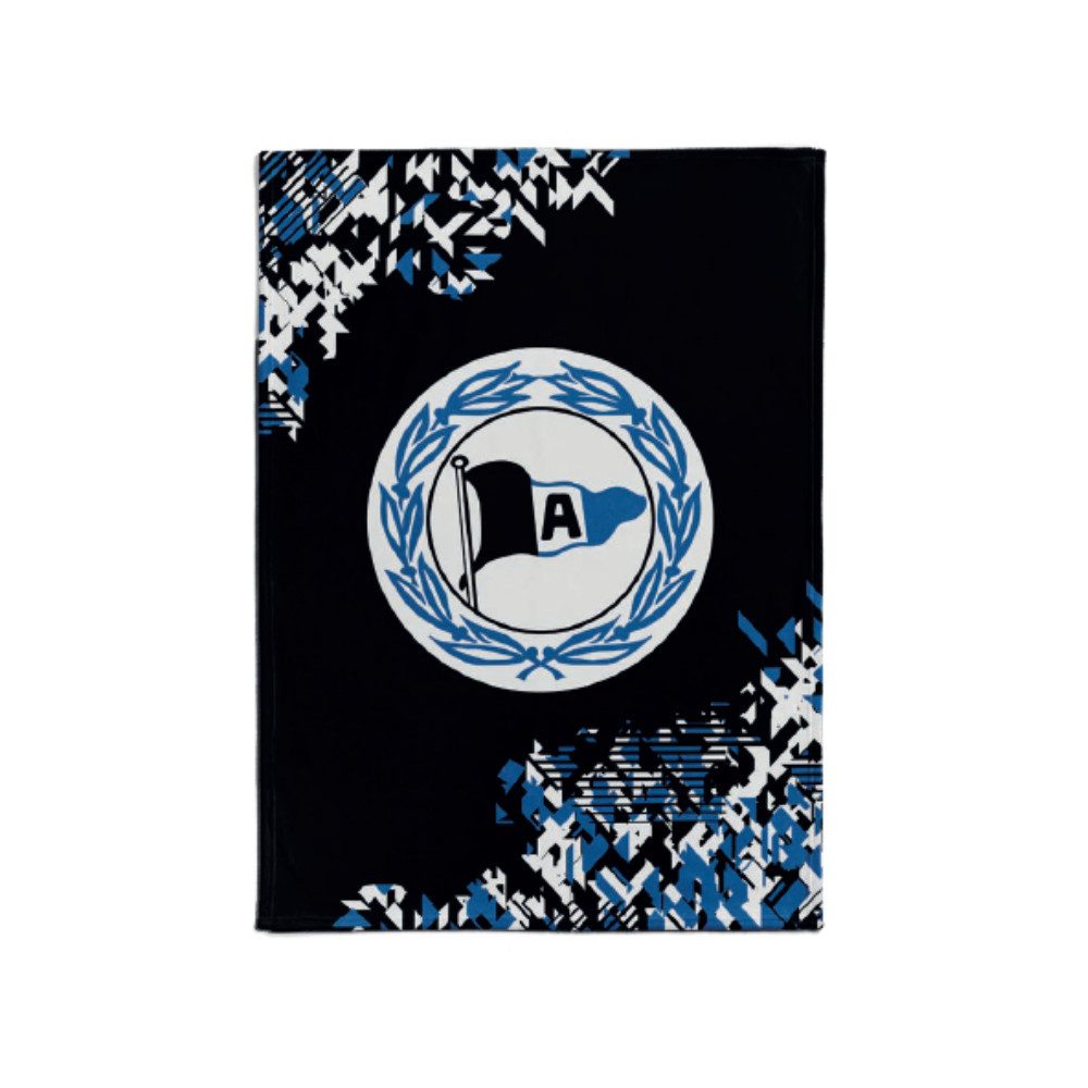 Arminia Bielefeld Tagesdecke Arminia Bielefeld Fleecedecke Logo Neo