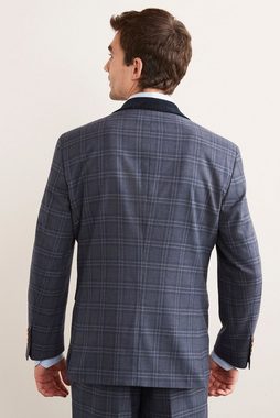 Next Baukastensakko Karierter Anzug mit Besatz: Sakko (1-tlg)