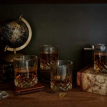 gouveo Whiskyglas Set - Kristallglas Gläser - Trinkgläser für Whisky, Scotch, Cognac