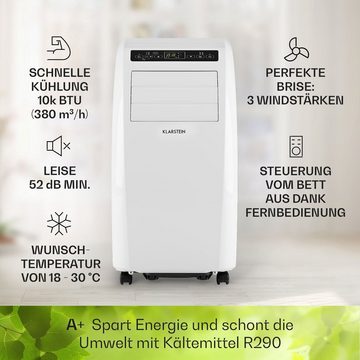 Klarstein Klimagerät Metrobreeze Rom, Klimagerät mobil Air Conditioner Kühlgerät Luftkühler