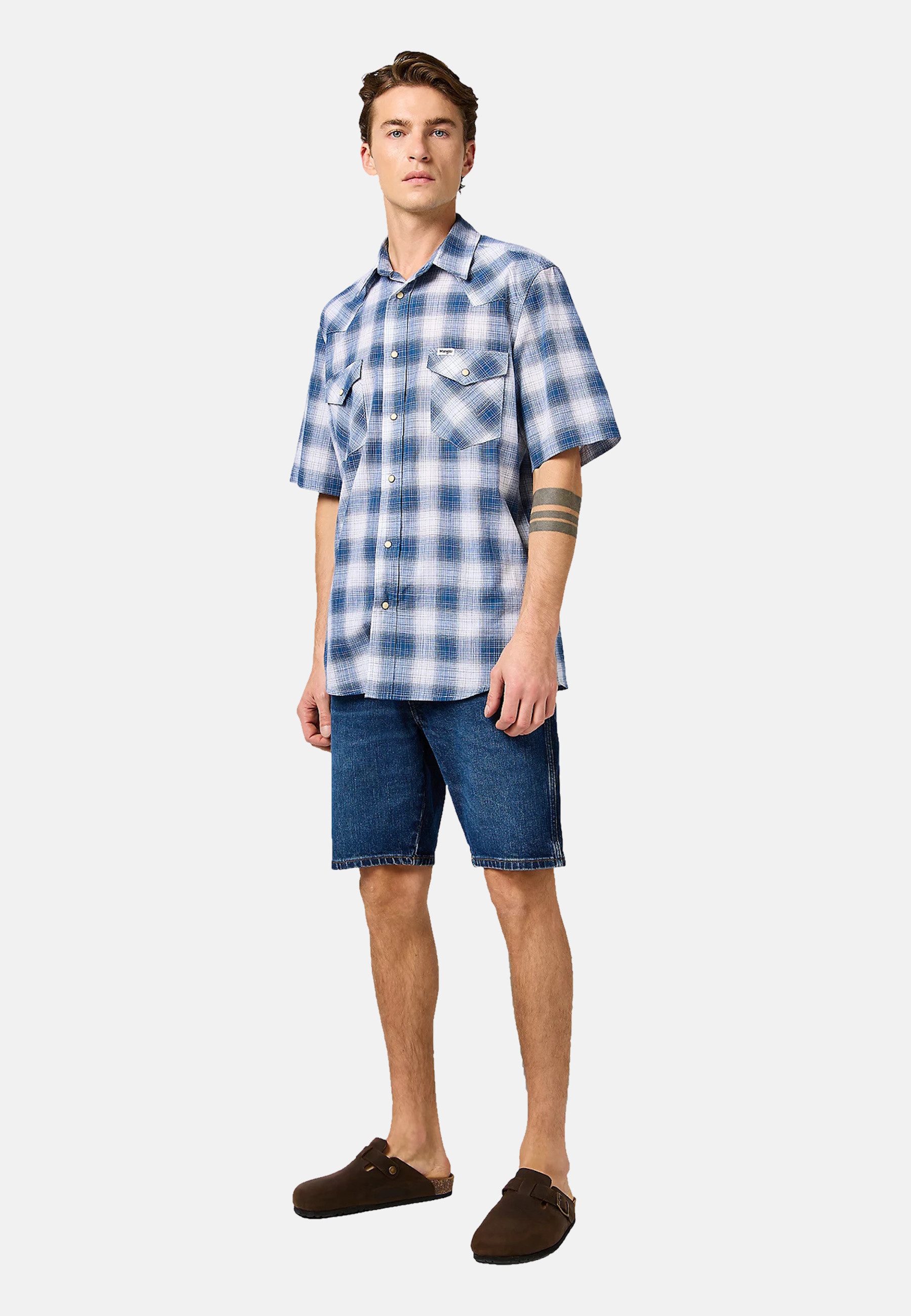 Wrangler Jeansshorts Hose TEXAS Jeansshorts (1-tlg)