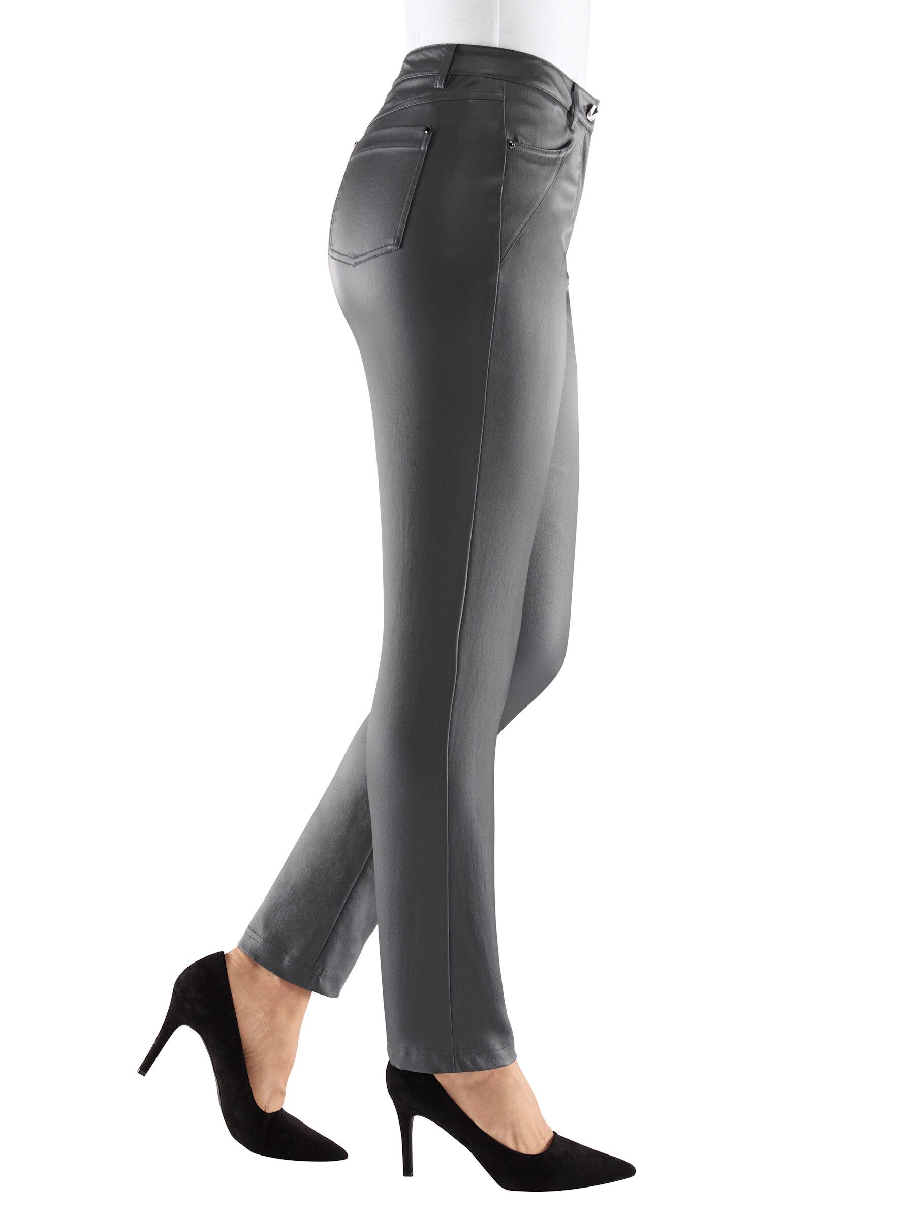 creation L Jerseyhose Hose leicht vertieft