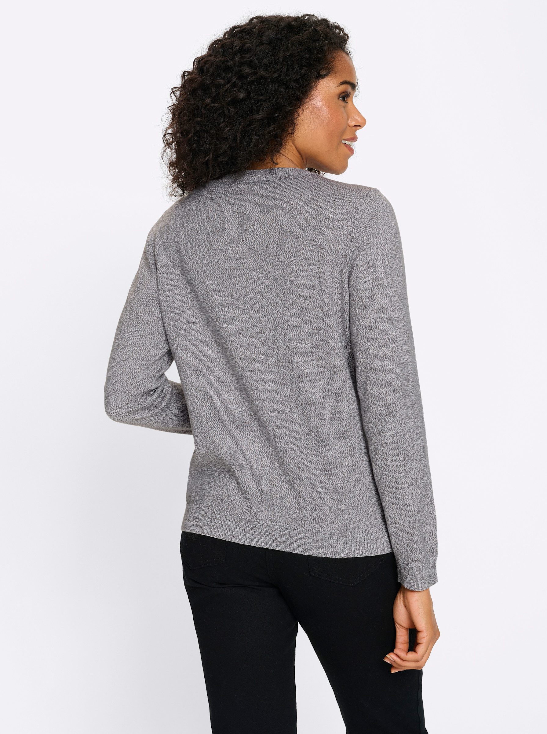 Sieh an! Strickpullover Langarm-Pullover Langarm Jersey