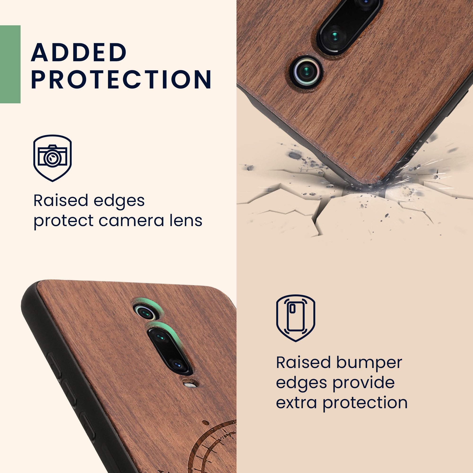 kwmobile Handyhülle Hülle für Xiaomi Mi 9T (Pro) / Redmi K20 (Pro), Handyhülle TPU Cover Bumper Case