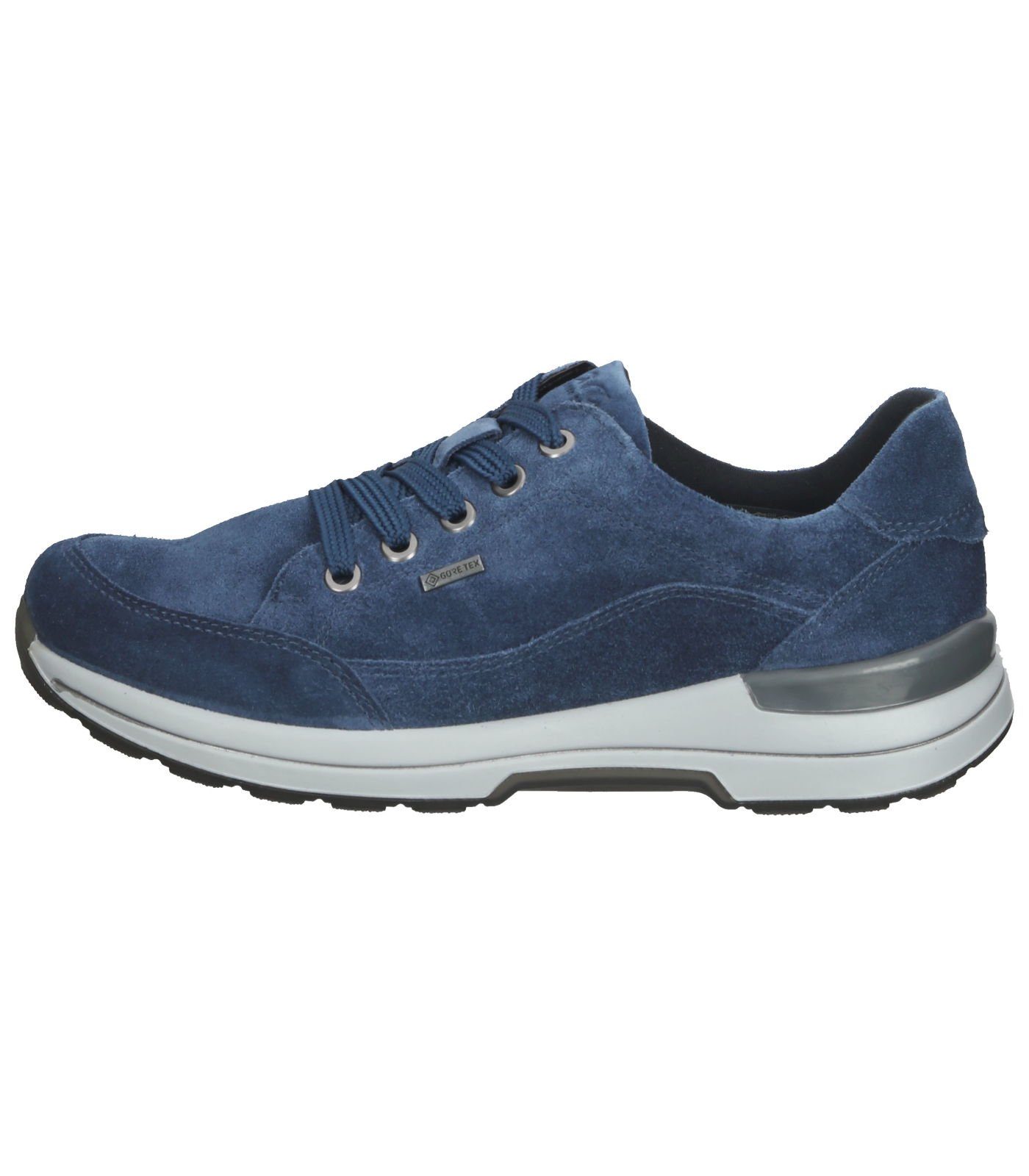 Blau Sneaker Ara Veloursleder Sneaker