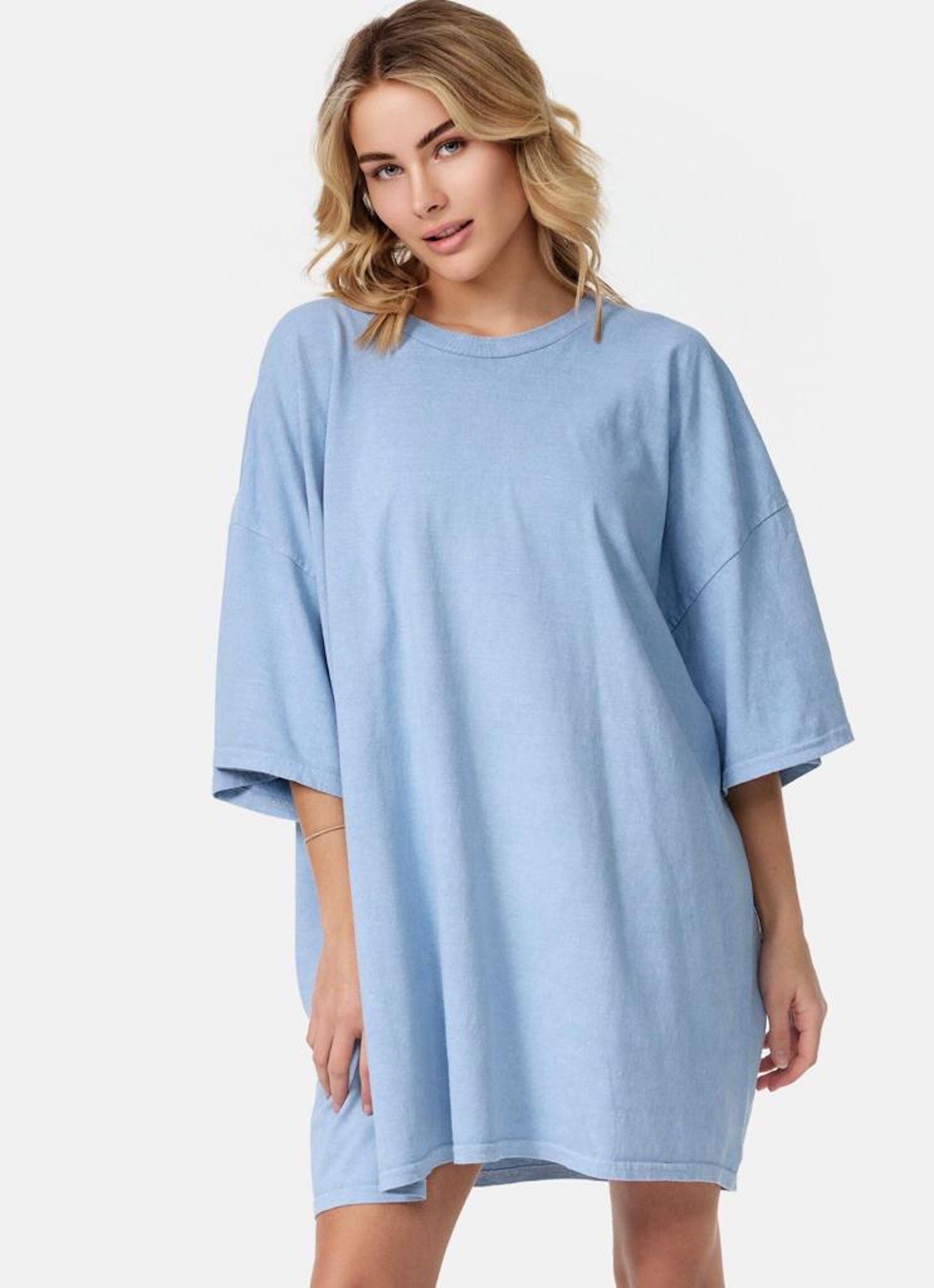 Worldclassca T-Shirt Worldclassca Oversized LOVE Print T-Shirt lang Tee Sommer Oberteil