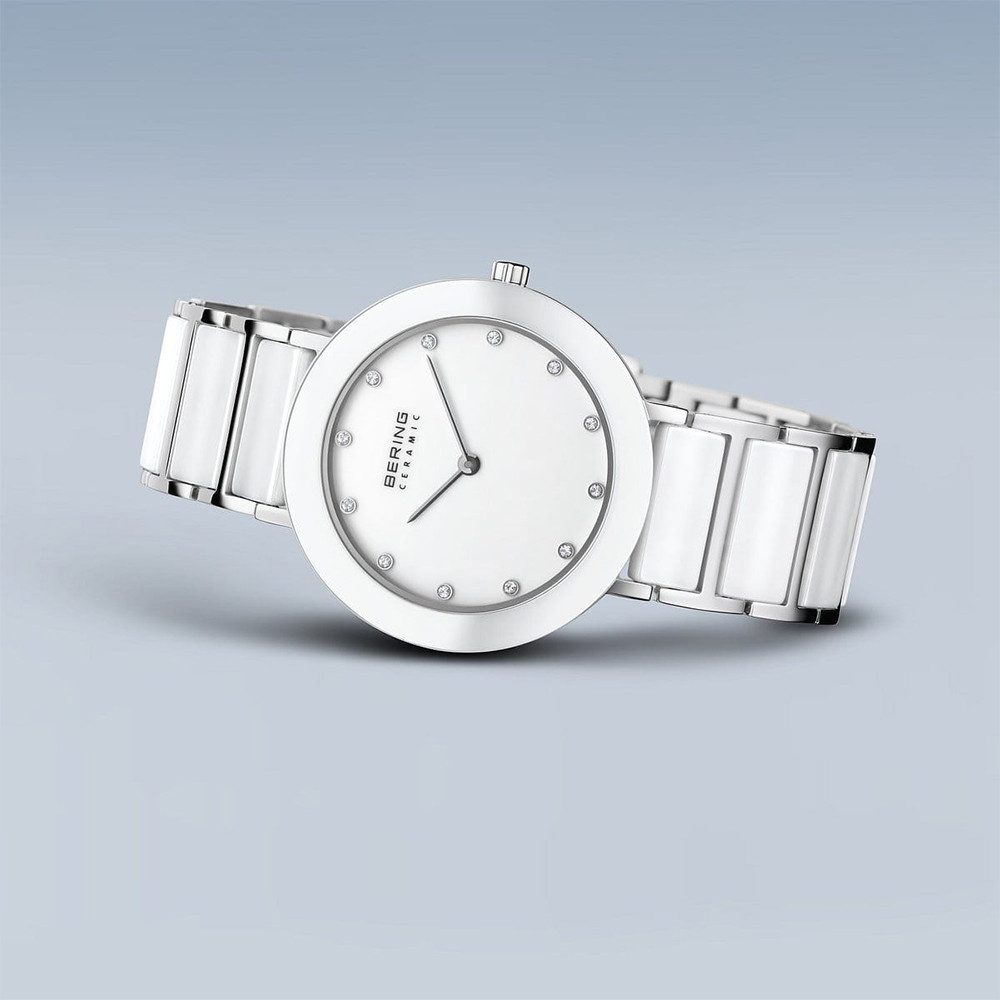 Bering Quarzuhr Bering Ceramic silber glänzend günstig online kaufen